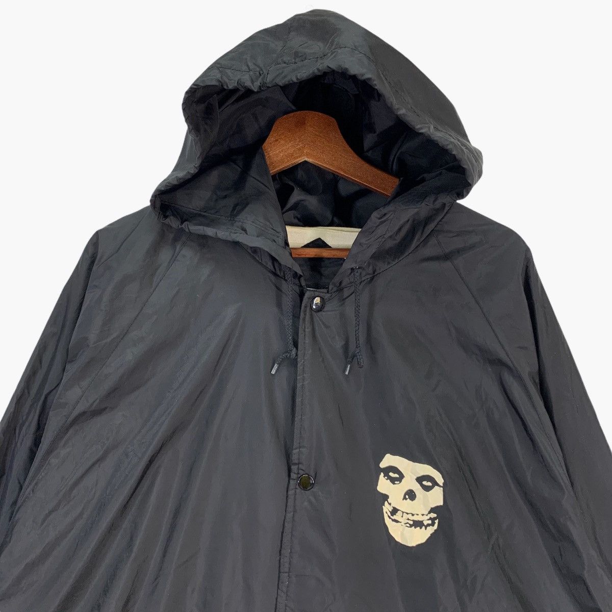 Band Tees × Misfits × Vintage Vintage 90s Misfits Light Jacket Varsity Size US XL / EU 56 / 4 - 4 Thumbnail