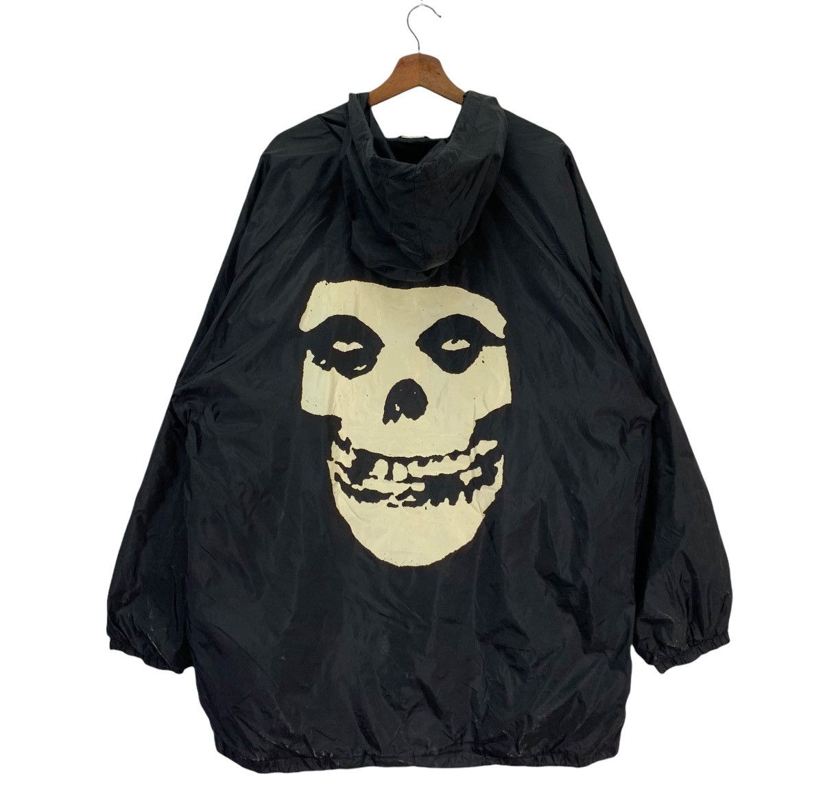 Band Tees × Misfits × Vintage Vintage 90s Misfits Light Jacket Varsity Size US XL / EU 56 / 4 - 1 Thumbnail