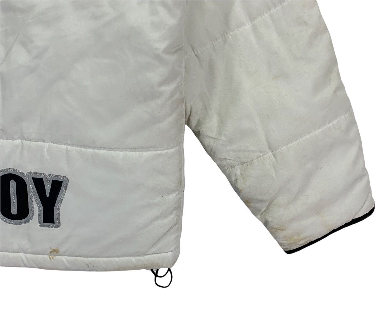 Playboy × Vintage Vintage Playboy Bunny White Jacket Puffer Size US L / EU 52-54 / 3 - 14 Thumbnail