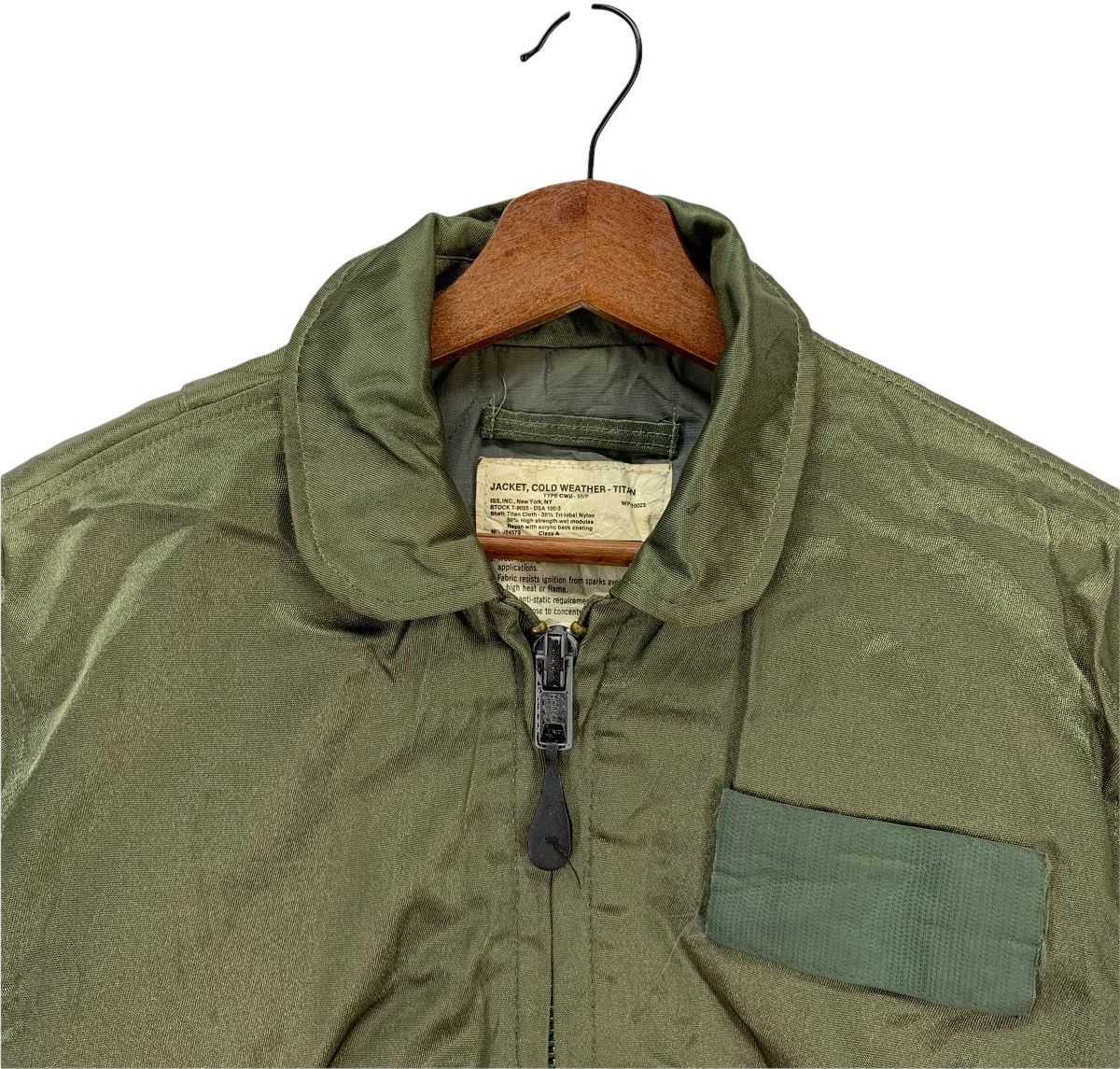 Vintage Vintage Bomber Jacket Military Made In USA Size US S / EU 44-46 / 1 - 4 Thumbnail