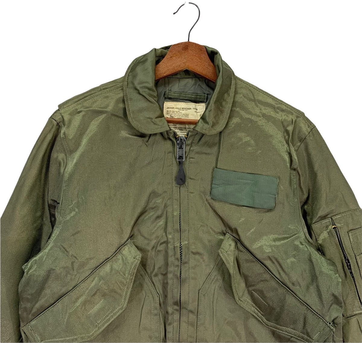Vintage Vintage Bomber Jacket Military Made In USA Size US S / EU 44-46 / 1 - 3 Thumbnail
