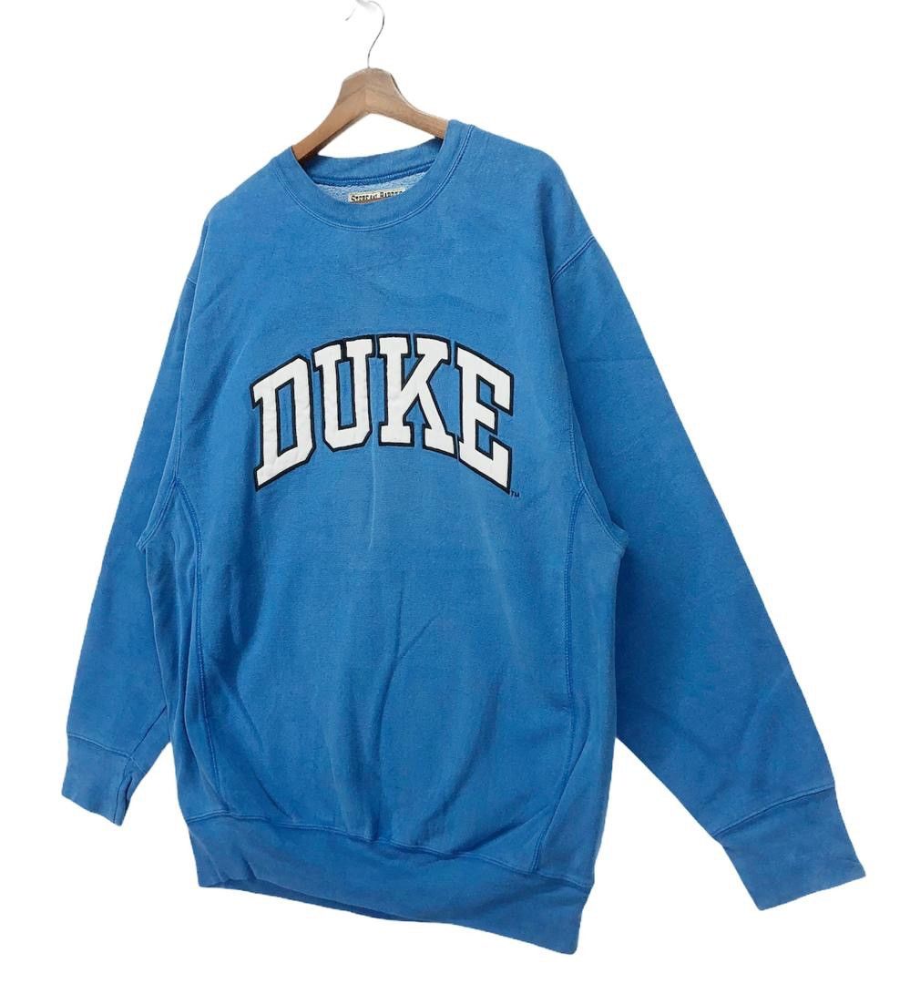 Vintage Vintage DUKE Blue Devil University Spell out Crewneck Size US L / EU 52-54 / 3 - 2 Thumbnail
