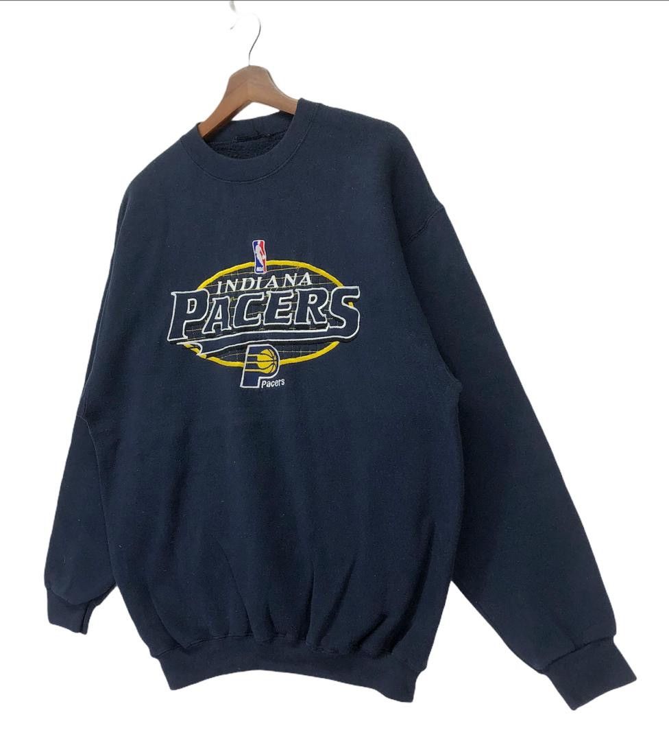 NBA × Vintage Vintage 90s Indiana Pacers NBA Crewneck Size US M / EU 48-50 / 2 - 2 Thumbnail
