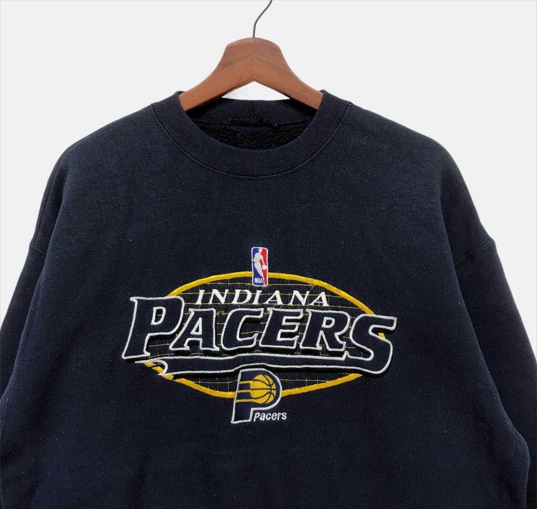 NBA × Vintage Vintage 90s Indiana Pacers NBA Crewneck Size US M / EU 48-50 / 2 - 3 Thumbnail