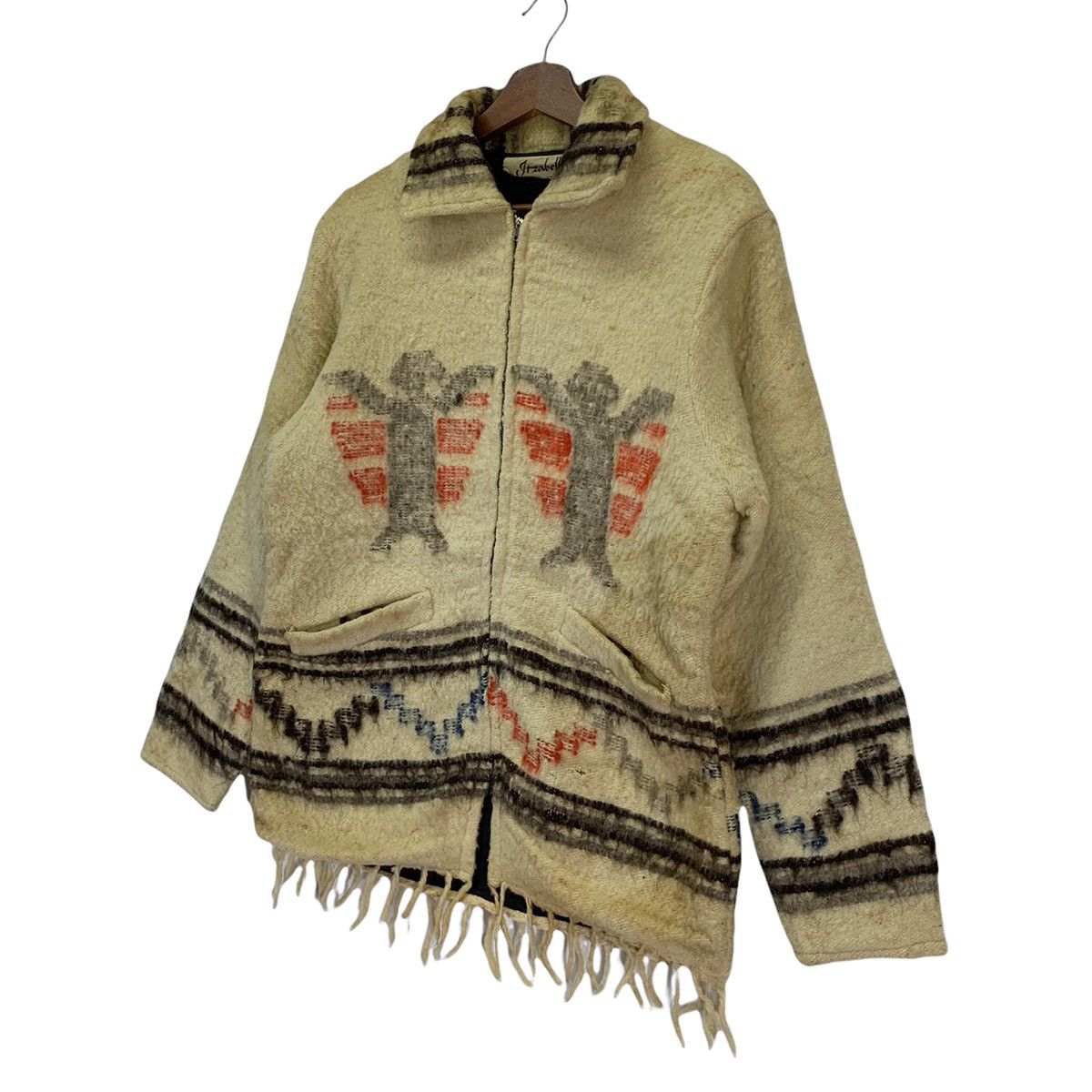 Native × Vintage Vintage 50s 60s Guatemala Wool Jacket Size US M / EU 48-50 / 2 - 3 Thumbnail