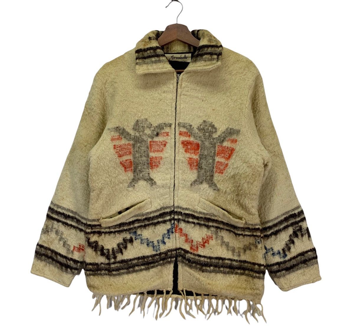Native × Vintage Vintage 50s 60s Guatemala Wool Jacket Size US M / EU 48-50 / 2 - 2 Thumbnail