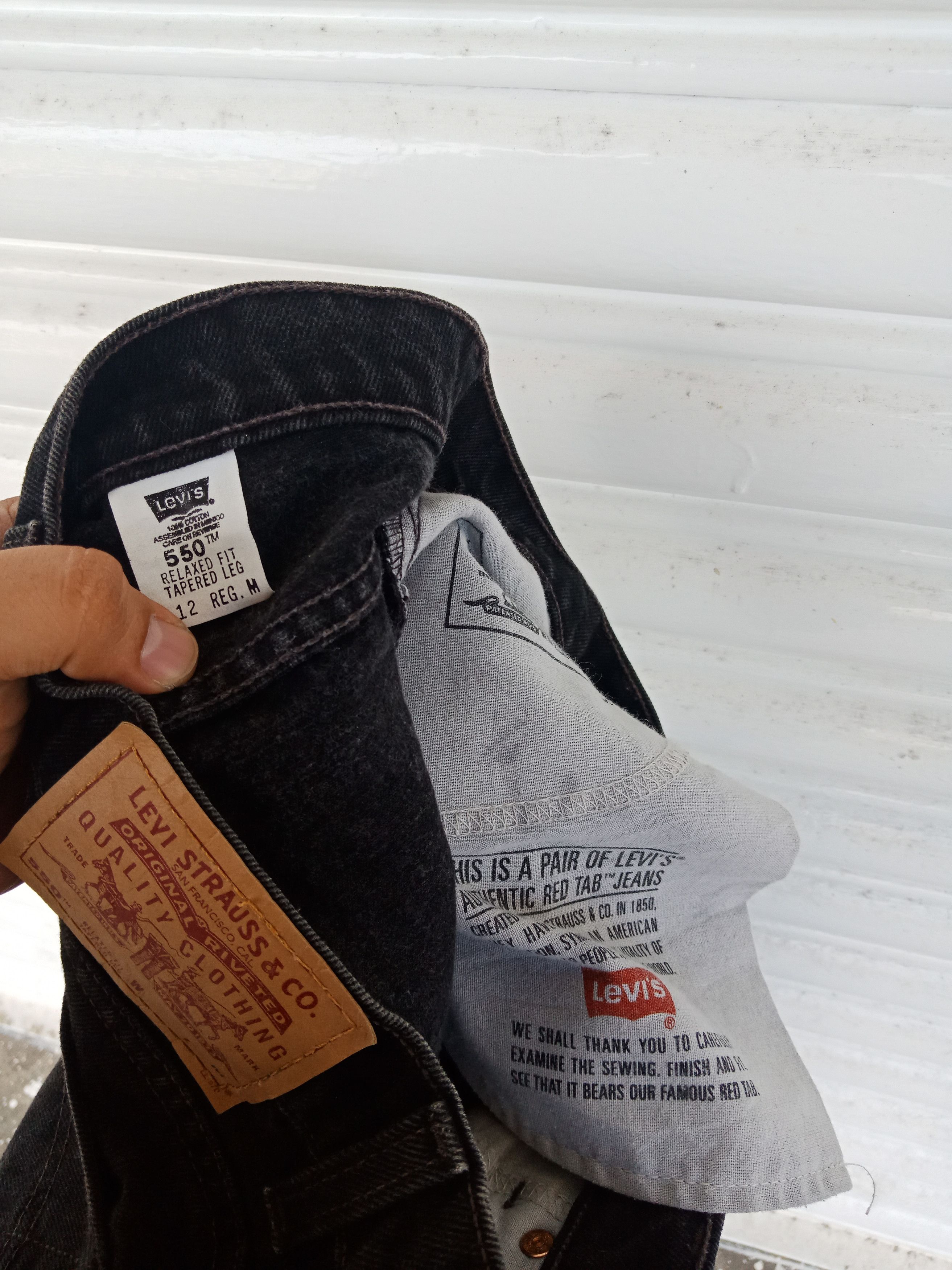 Levi's Levi's 550 Relaxed Fit Tapered Legs Size US 31 - 7 Thumbnail