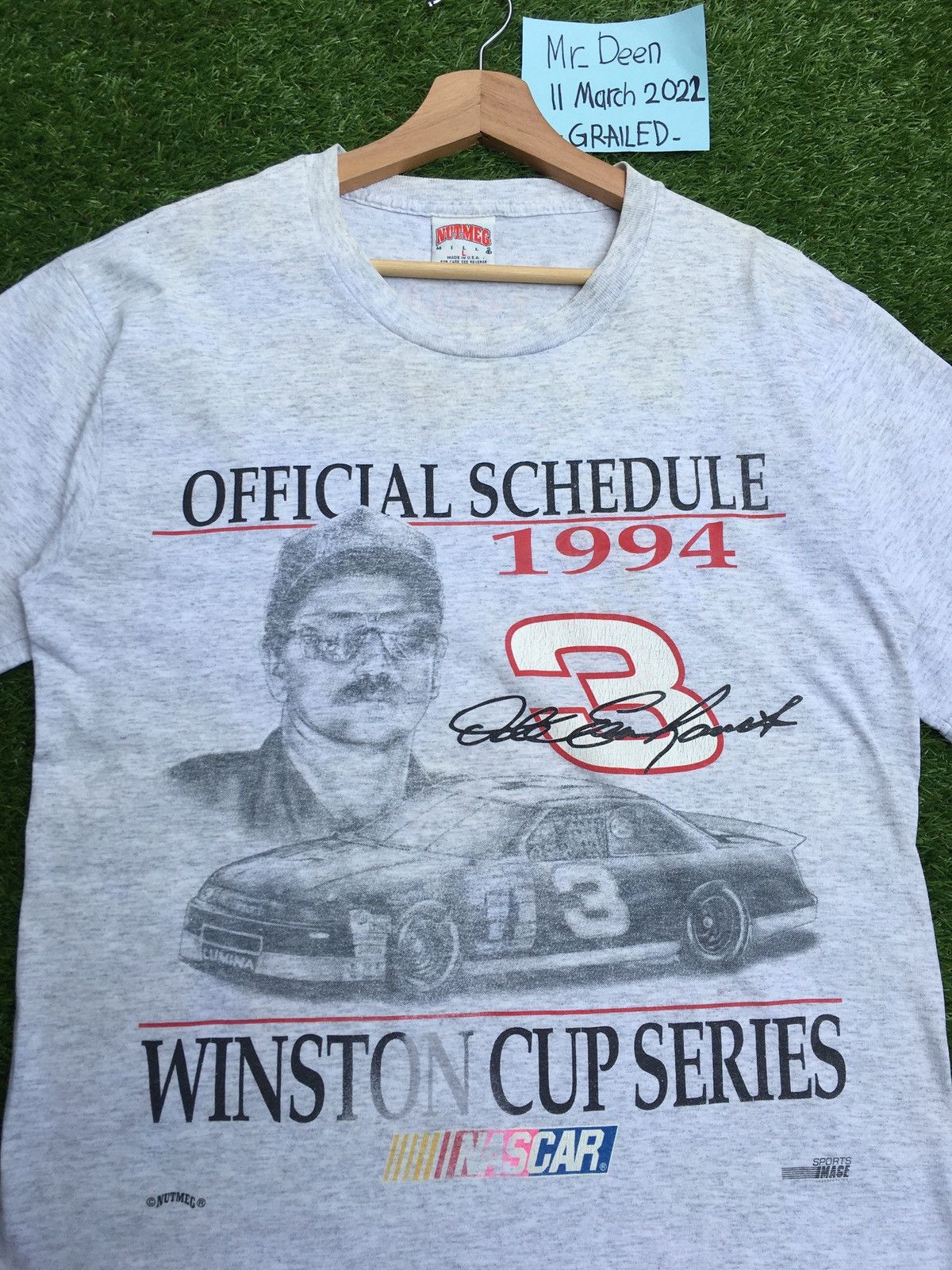 Nutmeg Vintage Nutmeg Winston Cup Series 1994 NASCAR Tshirt Size US M / EU 48-50 / 2 - 1 Thumbnail