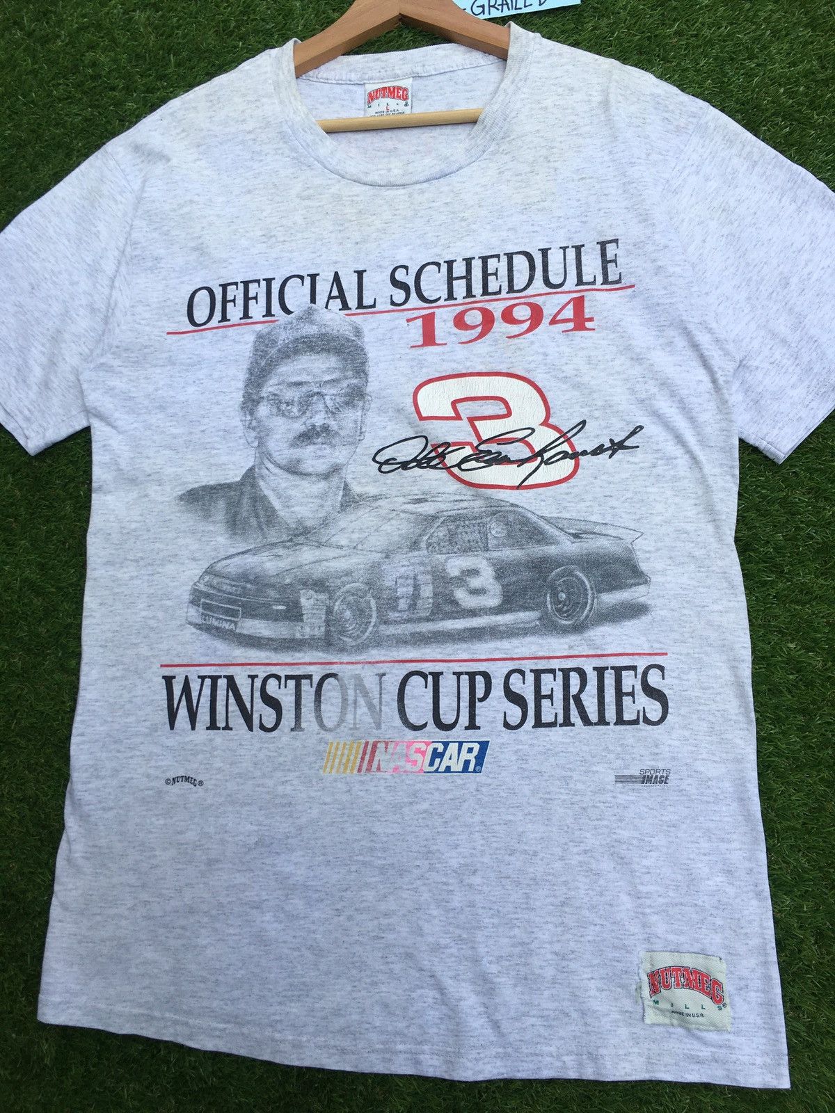 Nutmeg Vintage Nutmeg Winston Cup Series 1994 NASCAR Tshirt Size US M / EU 48-50 / 2 - 7 Thumbnail