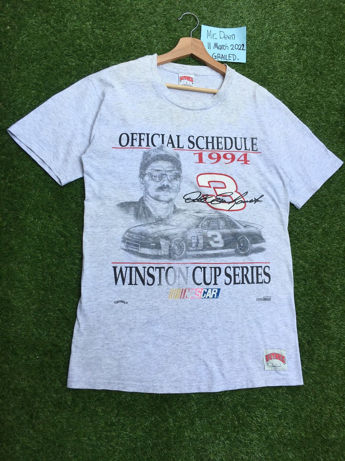 Nutmeg Vintage Nutmeg Winston Cup Series 1994 NASCAR Tshirt Size US M / EU 48-50 / 2 - 3 Thumbnail