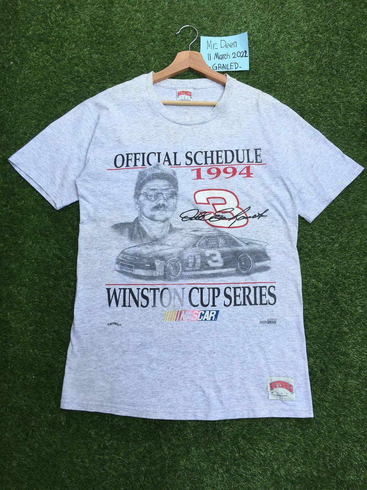 Nutmeg Vintage Nutmeg Winston Cup Series 1994 NASCAR Tshirt Size US M / EU 48-50 / 2 - 2 Thumbnail