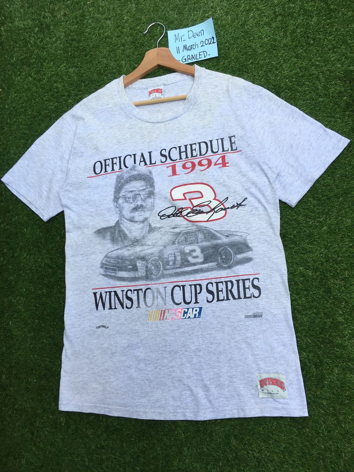 Nutmeg Vintage Nutmeg Winston Cup Series 1994 NASCAR Tshirt Size US M / EU 48-50 / 2 - 4 Thumbnail