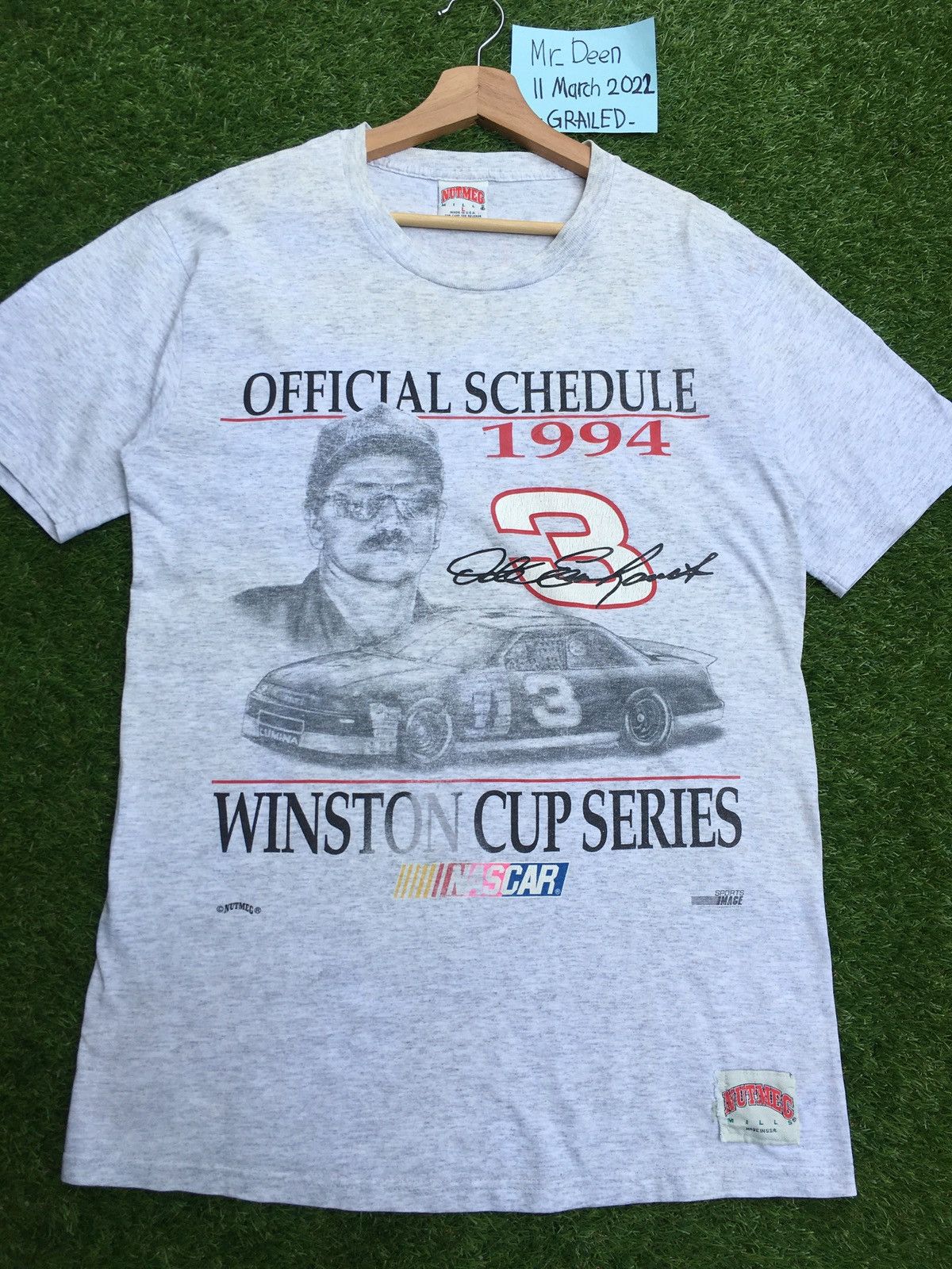 Nutmeg Vintage Nutmeg Winston Cup Series 1994 NASCAR Tshirt Size US M / EU 48-50 / 2 - 5 Thumbnail
