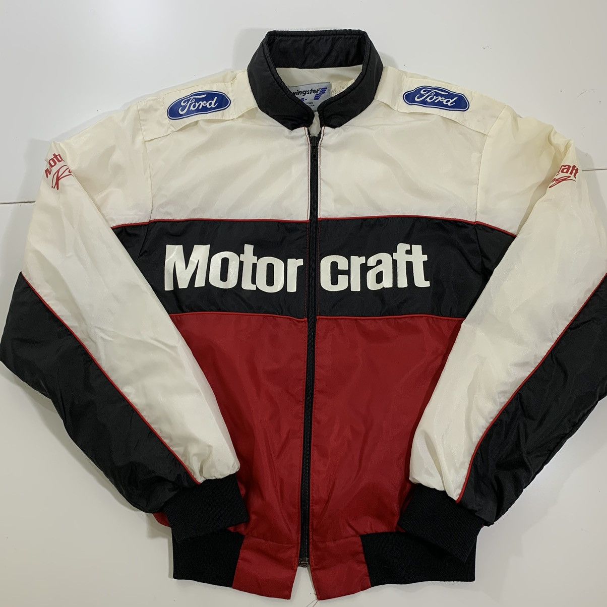 Vintage Ford Motorcraft Racing NASCAR Windbreaker Jacket Vintage 80s ...