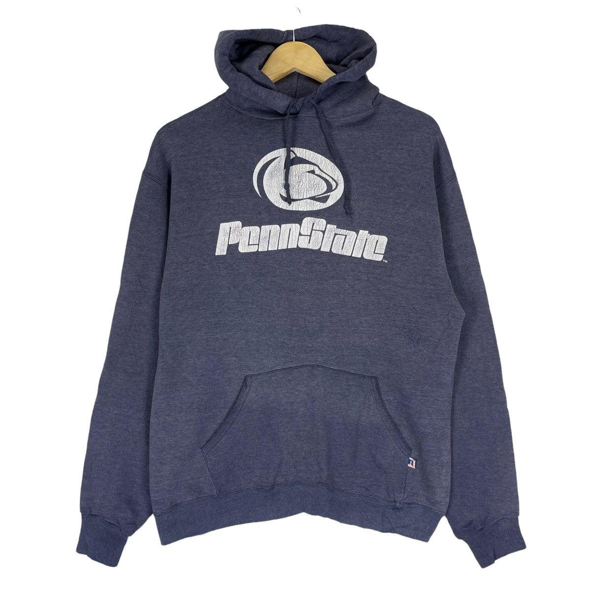 Russell Athletic 🌟90s PENN STATE HOODIE SWEATSHIRT CREW Size US L / EU 52-54 / 3 - 1 Thumbnail