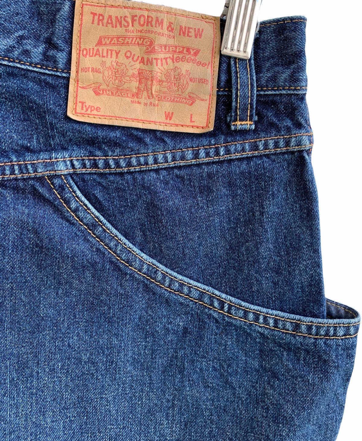 Japanese Brand 🔥Delete Today Japanese Brand RNA Big Pocket Baggie Jeans Size US 31 - 8 Thumbnail