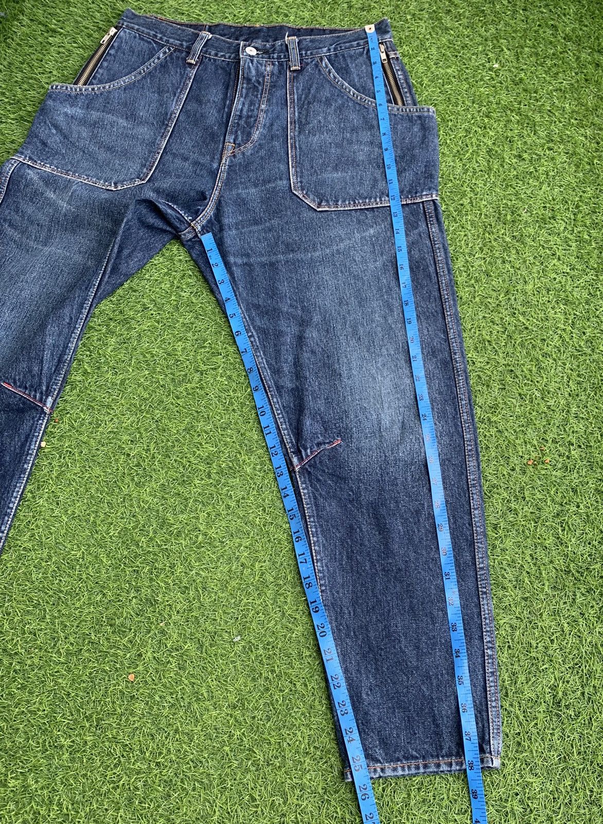 Japanese Brand 🔥Delete Today Japanese Brand RNA Big Pocket Baggie Jeans Size US 31 - 21 Thumbnail