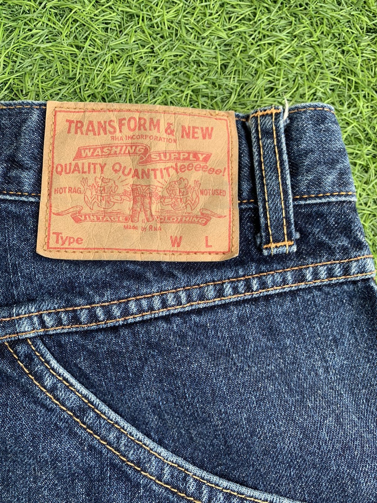 Japanese Brand 🔥Delete Today Japanese Brand RNA Big Pocket Baggie Jeans Size US 31 - 17 Thumbnail