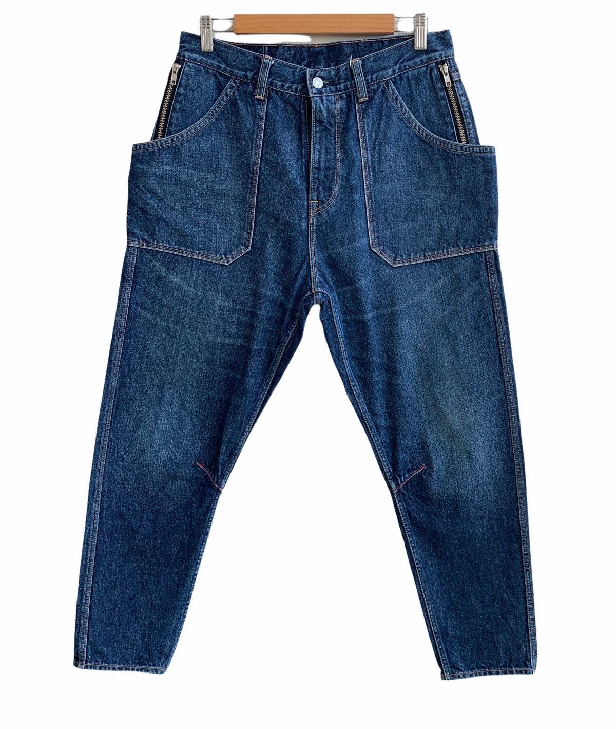 Japanese Brand 🔥Delete Today Japanese Brand RNA Big Pocket Baggie Jeans Size US 31 - 1 Thumbnail