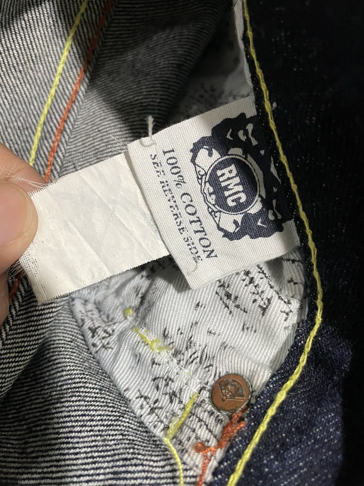 Japanese Brand RMC Martin Ksohoh Japanese Pattern Embroidery Pocket Shorts Size US 36 / EU 52 - 16 Thumbnail