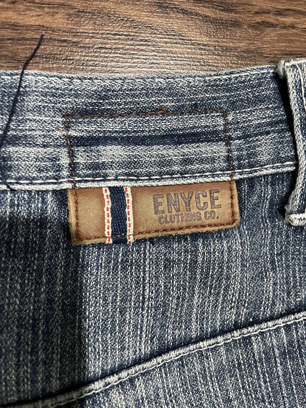 Enyce Vintage 90s Enyce Marching 500 Hip Hop Denim Jeans Size US 32 / EU 48 - 15 Thumbnail