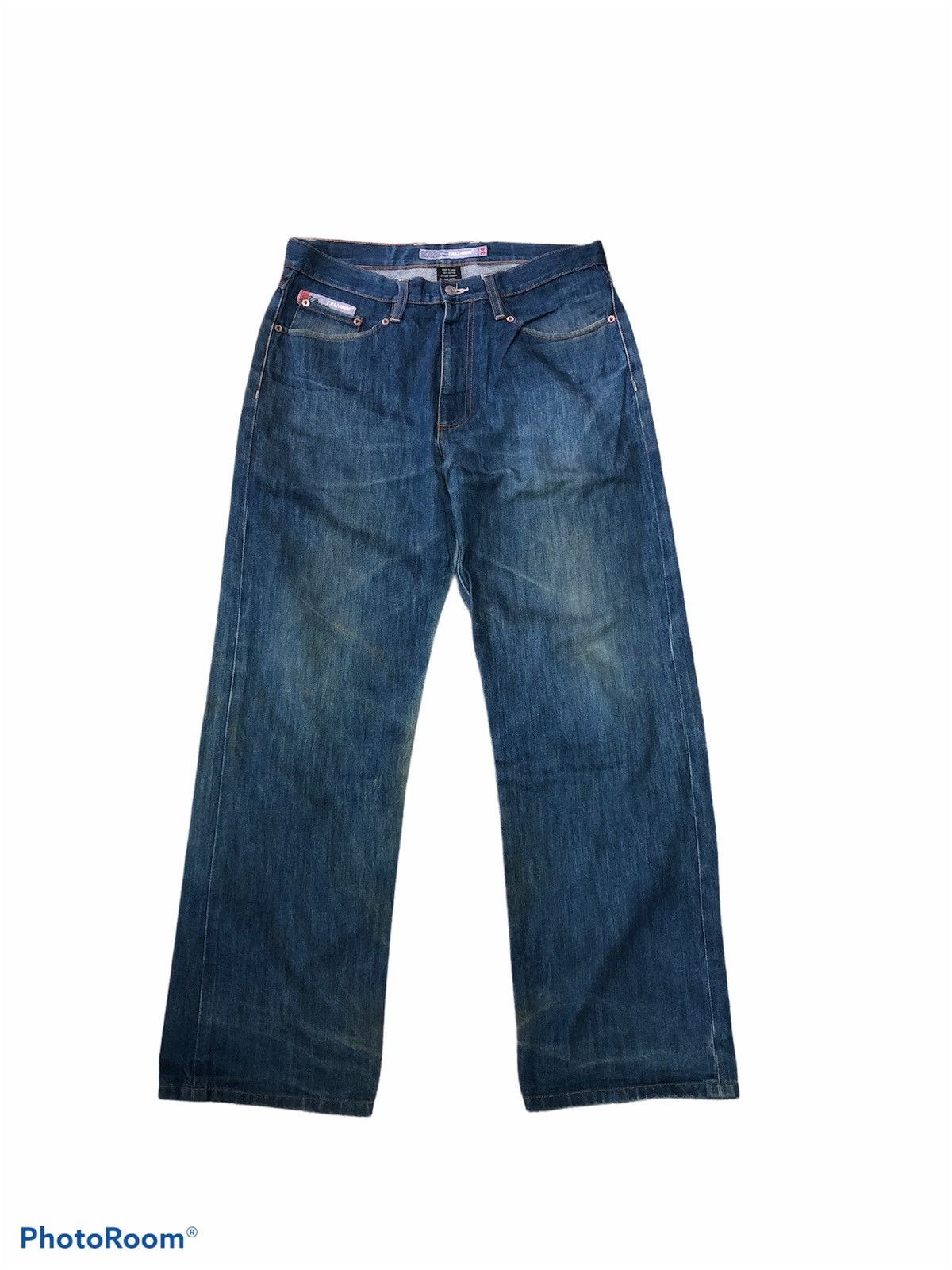 Xlarge WIDE LEG⚡️⚡️XLARGE WASHED BLUE DENIM Size US 34 / EU 50 - 1 Thumbnail