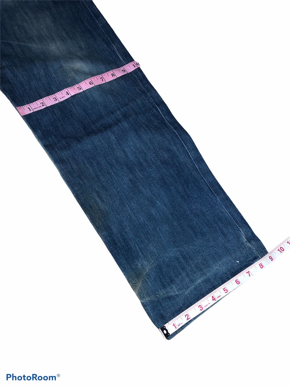 Xlarge WIDE LEG⚡️⚡️XLARGE WASHED BLUE DENIM Size US 34 / EU 50 - 10 Thumbnail