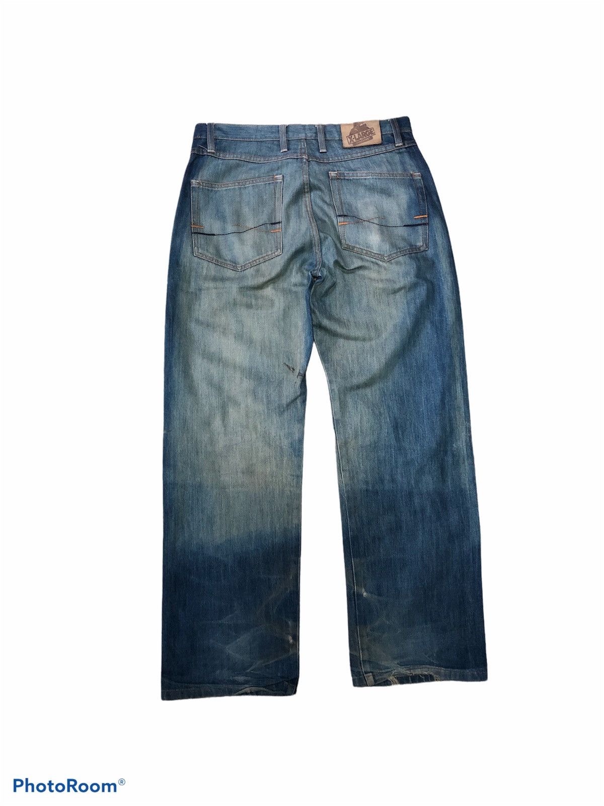 Xlarge WIDE LEG⚡️⚡️XLARGE WASHED BLUE DENIM Size US 34 / EU 50 - 2 Thumbnail