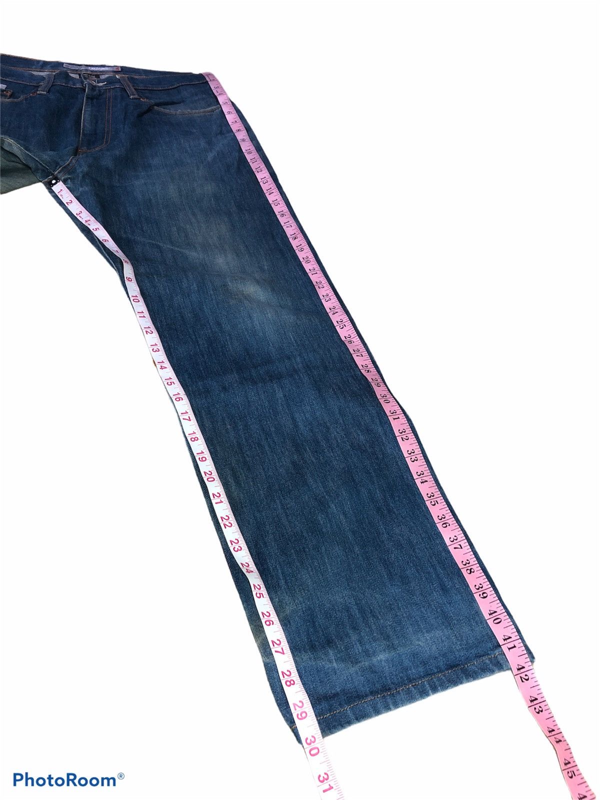 Xlarge WIDE LEG⚡️⚡️XLARGE WASHED BLUE DENIM Size US 34 / EU 50 - 11 Thumbnail