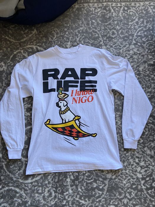 I Know Nigo Rap Life L/S Tee – Yesterday's Fits