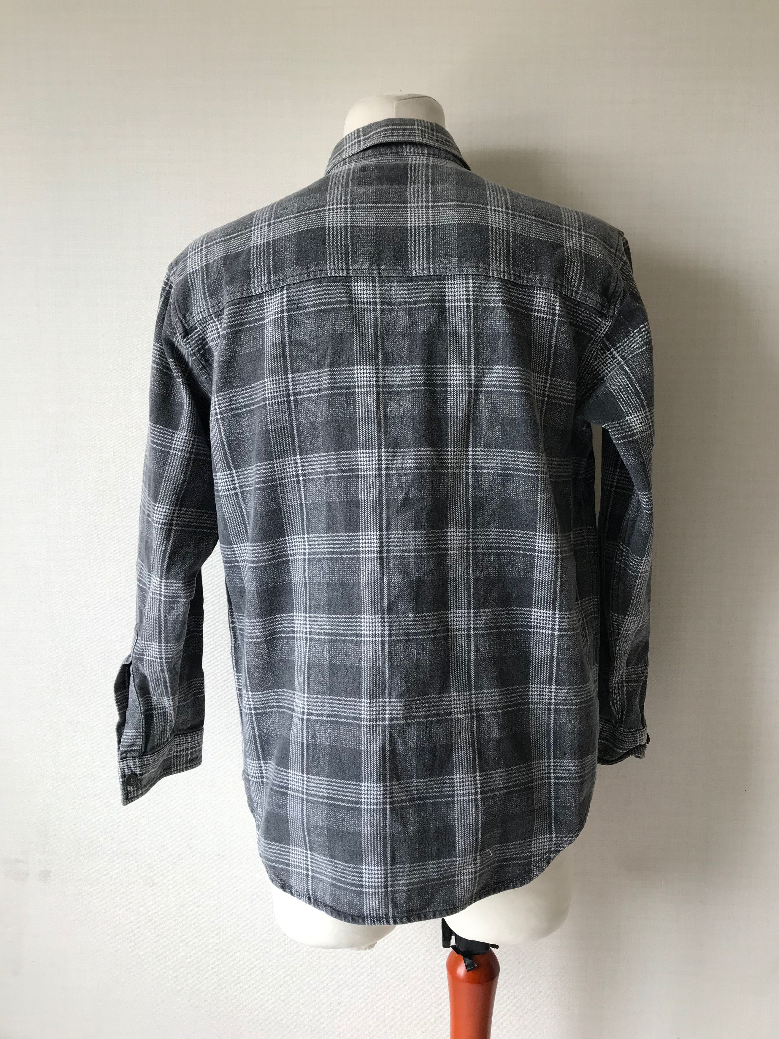 Levi's 1997 Levi's White Tab Plaid Shirt Plaid Overshirt Size US M / EU 48-50 / 2 - 9 Thumbnail