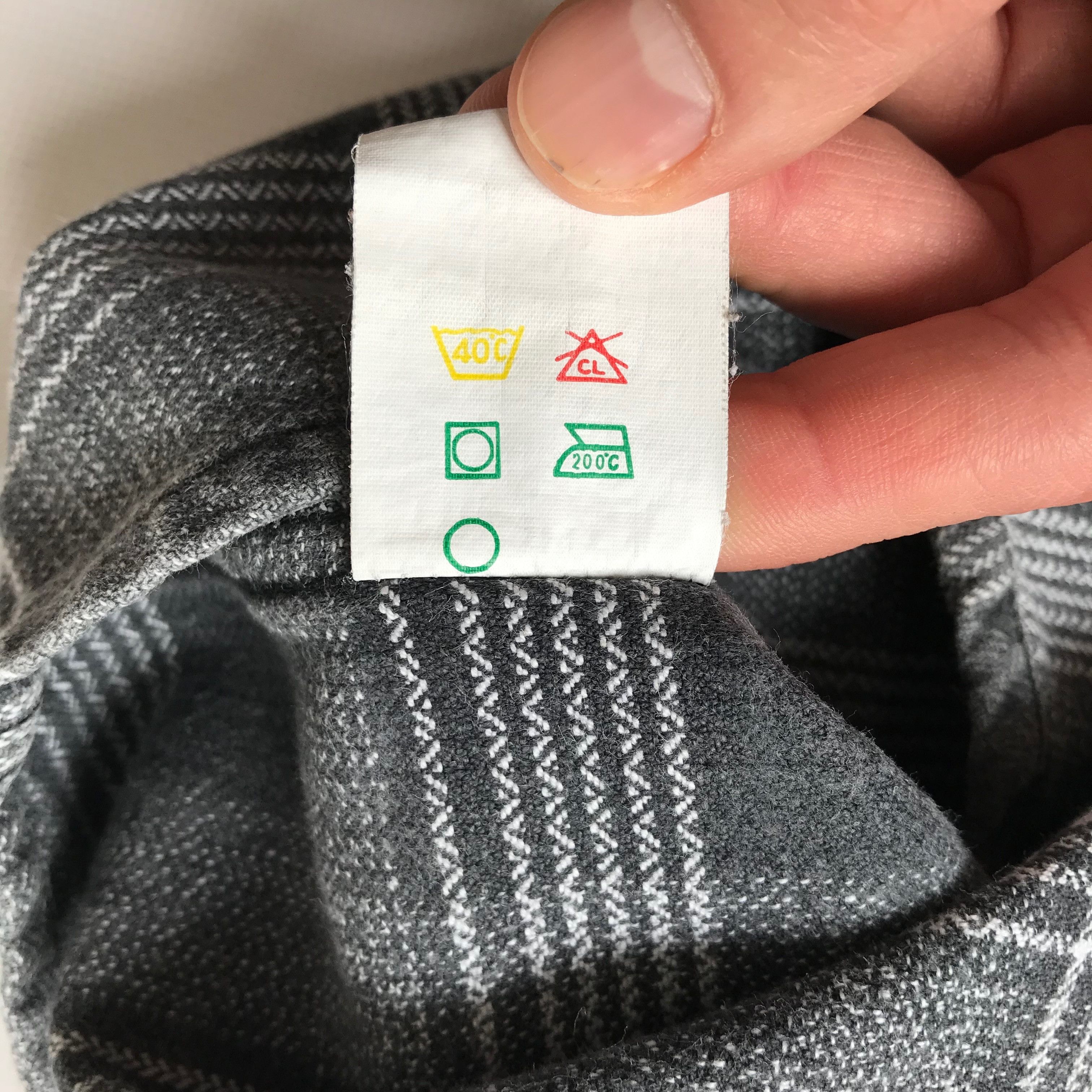 Levi's 1997 Levi's White Tab Plaid Shirt Plaid Overshirt Size US M / EU 48-50 / 2 - 15 Thumbnail
