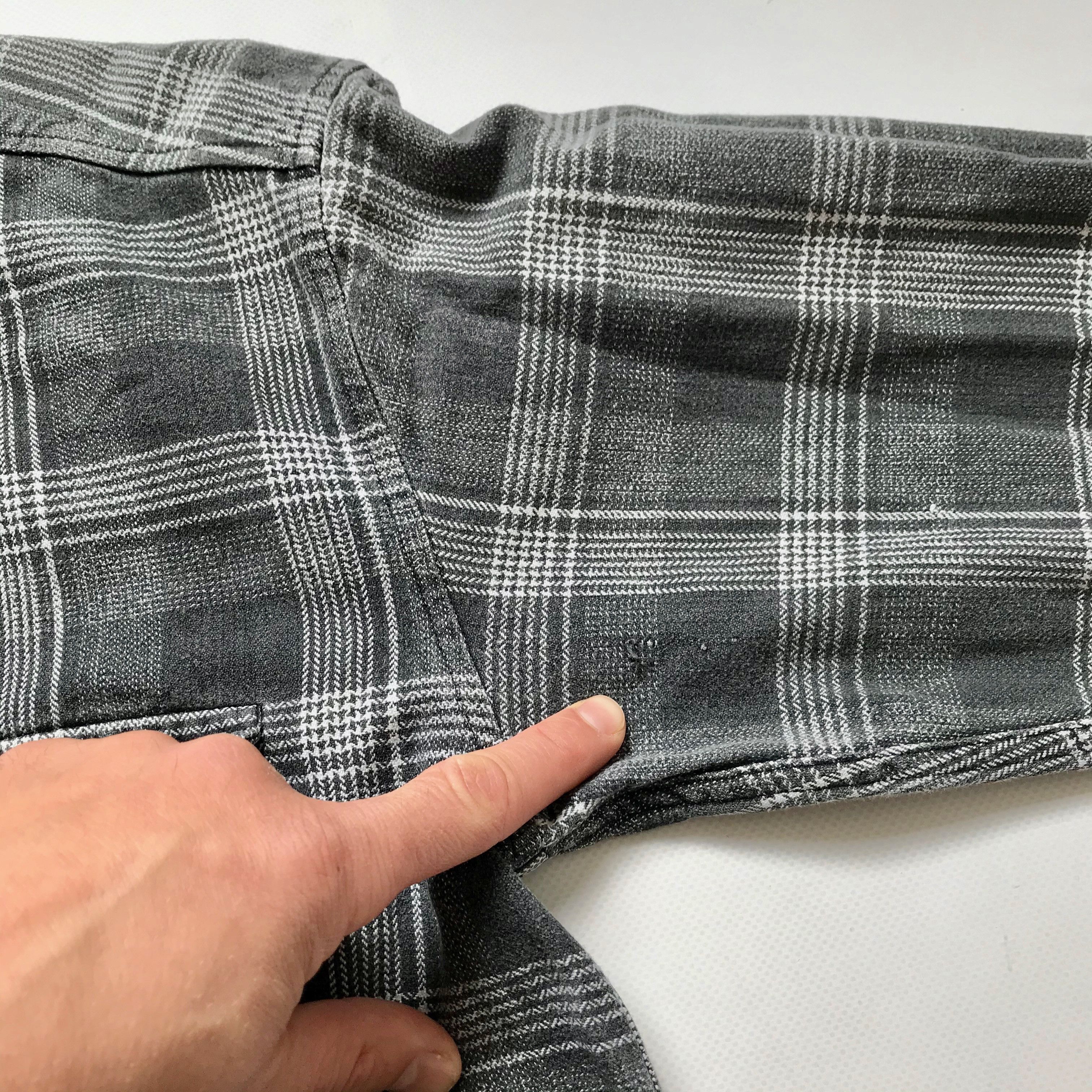 Levi's 1997 Levi's White Tab Plaid Shirt Plaid Overshirt Size US M / EU 48-50 / 2 - 12 Thumbnail
