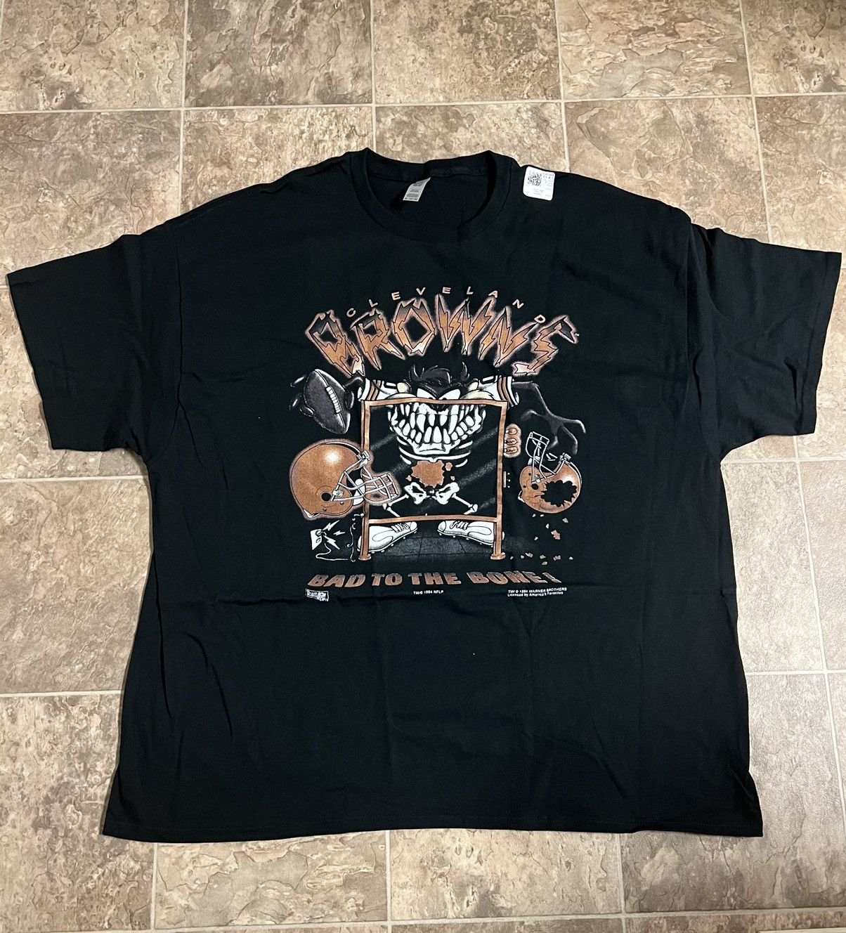 Vintage Deadstock 1995 NFL Cleveland Browns T Shirt