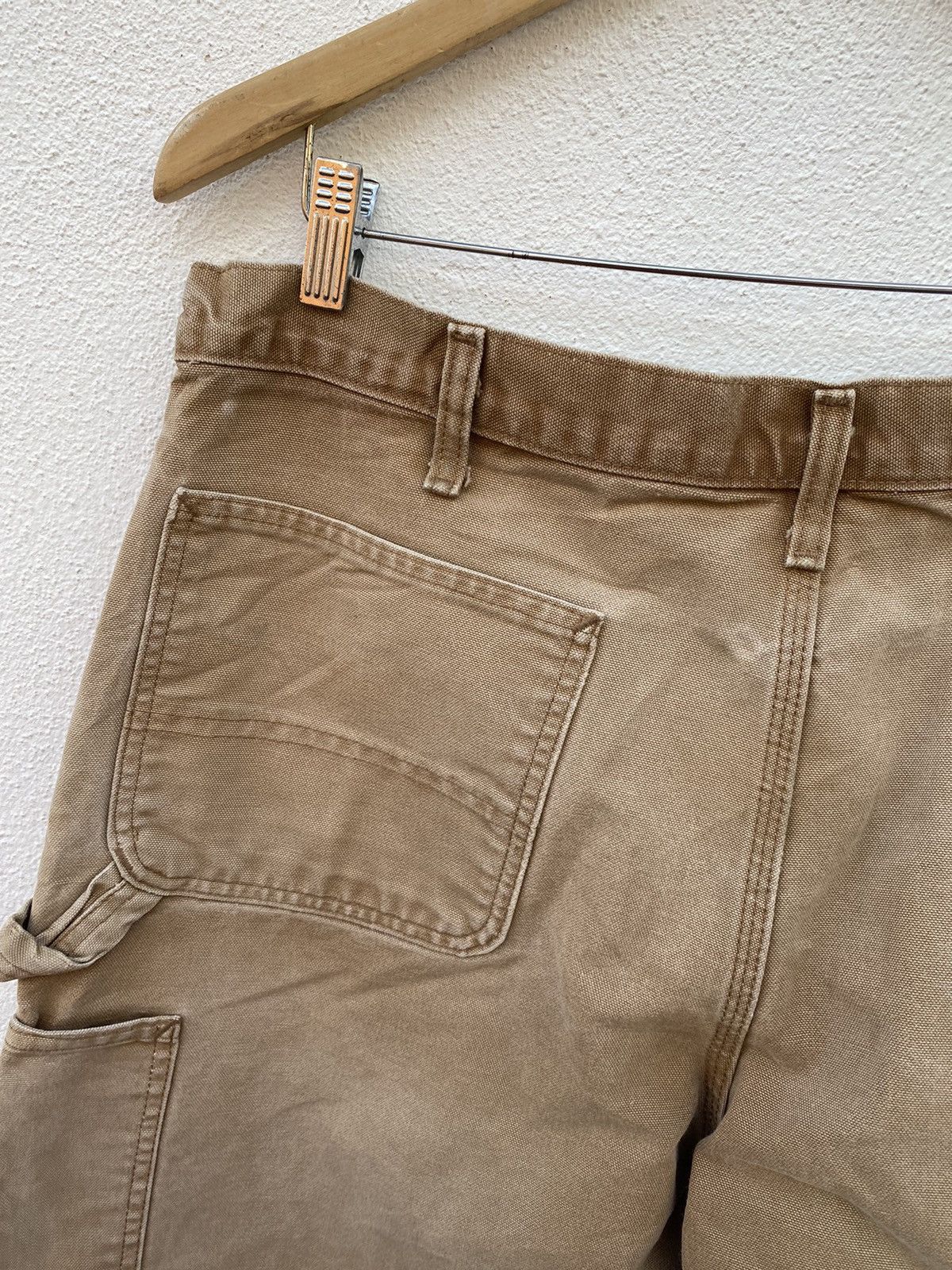 Carhartt Vintage Carhartt Canvas carpenter cargo pants size 36 Size US 36 / EU 52 - 8 Thumbnail