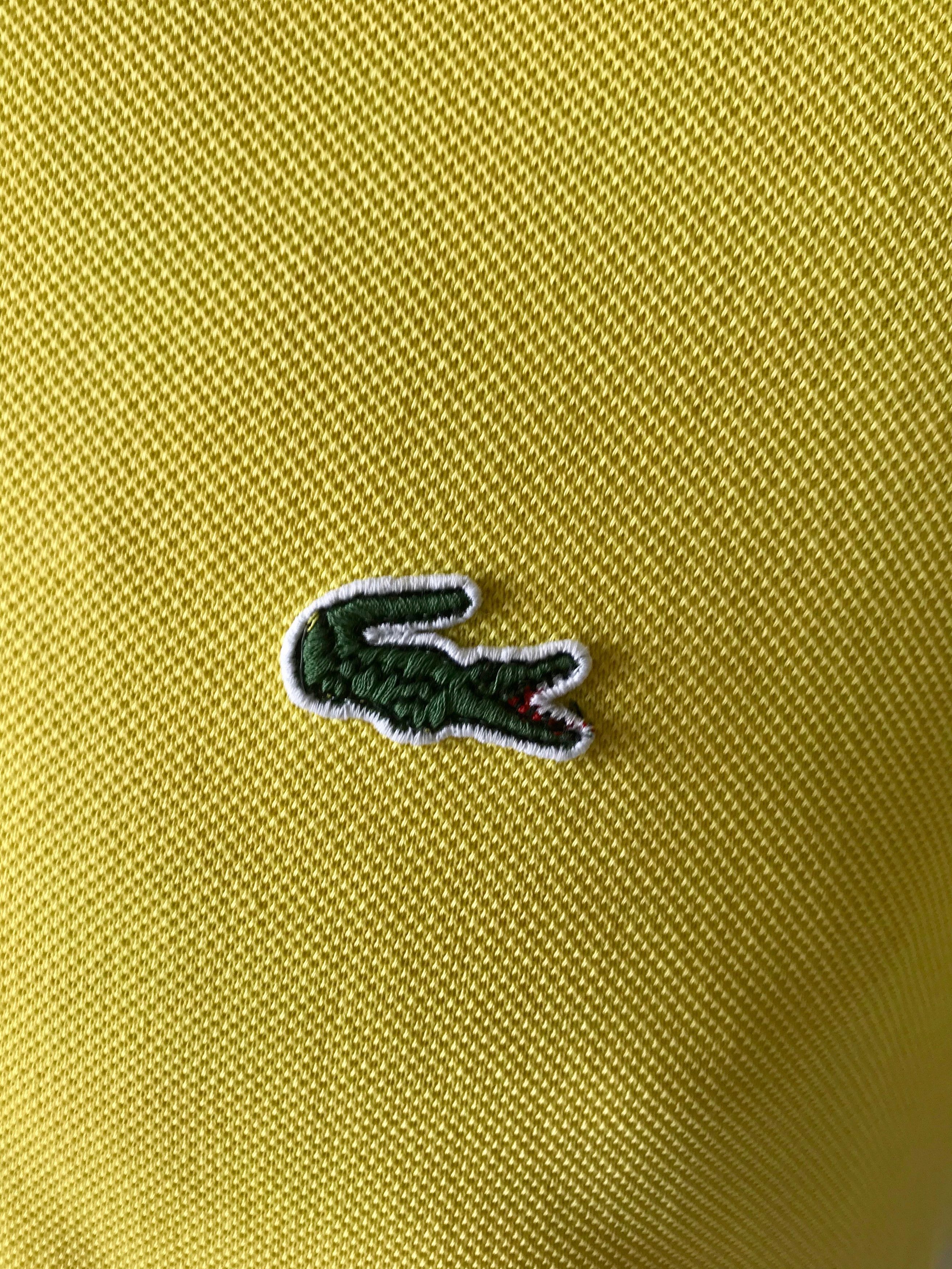 Lacoste Lacoste Live Vintage Polo shirt Short sleeve Yellow Size US M / EU 48-50 / 2 - 3 Thumbnail
