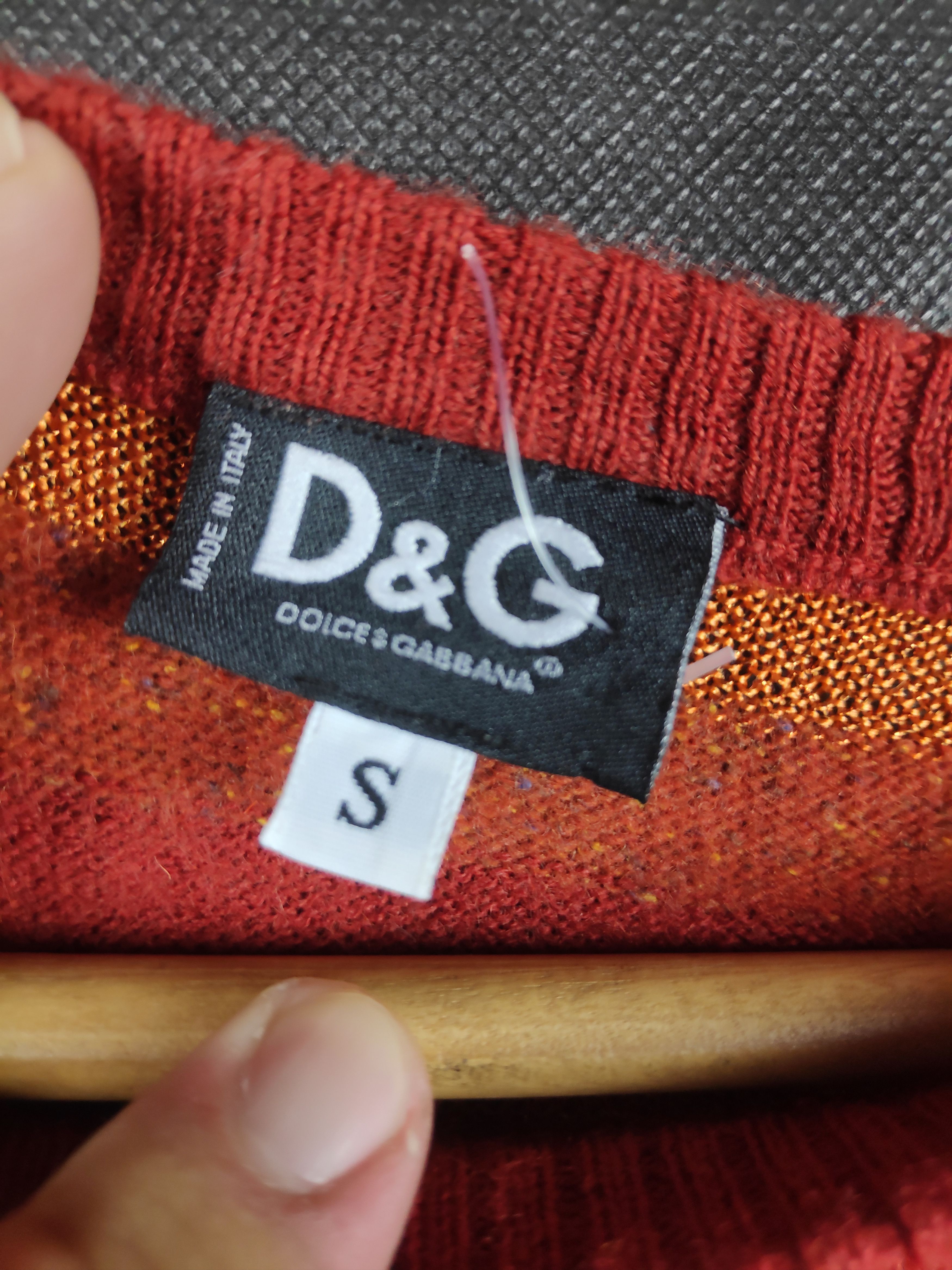Dolce & Gabbana × Vintage Vintage Dolce And Gabbana Italy Made Wool Women Top Size US XS / EU 42 / 0 - 5 Thumbnail