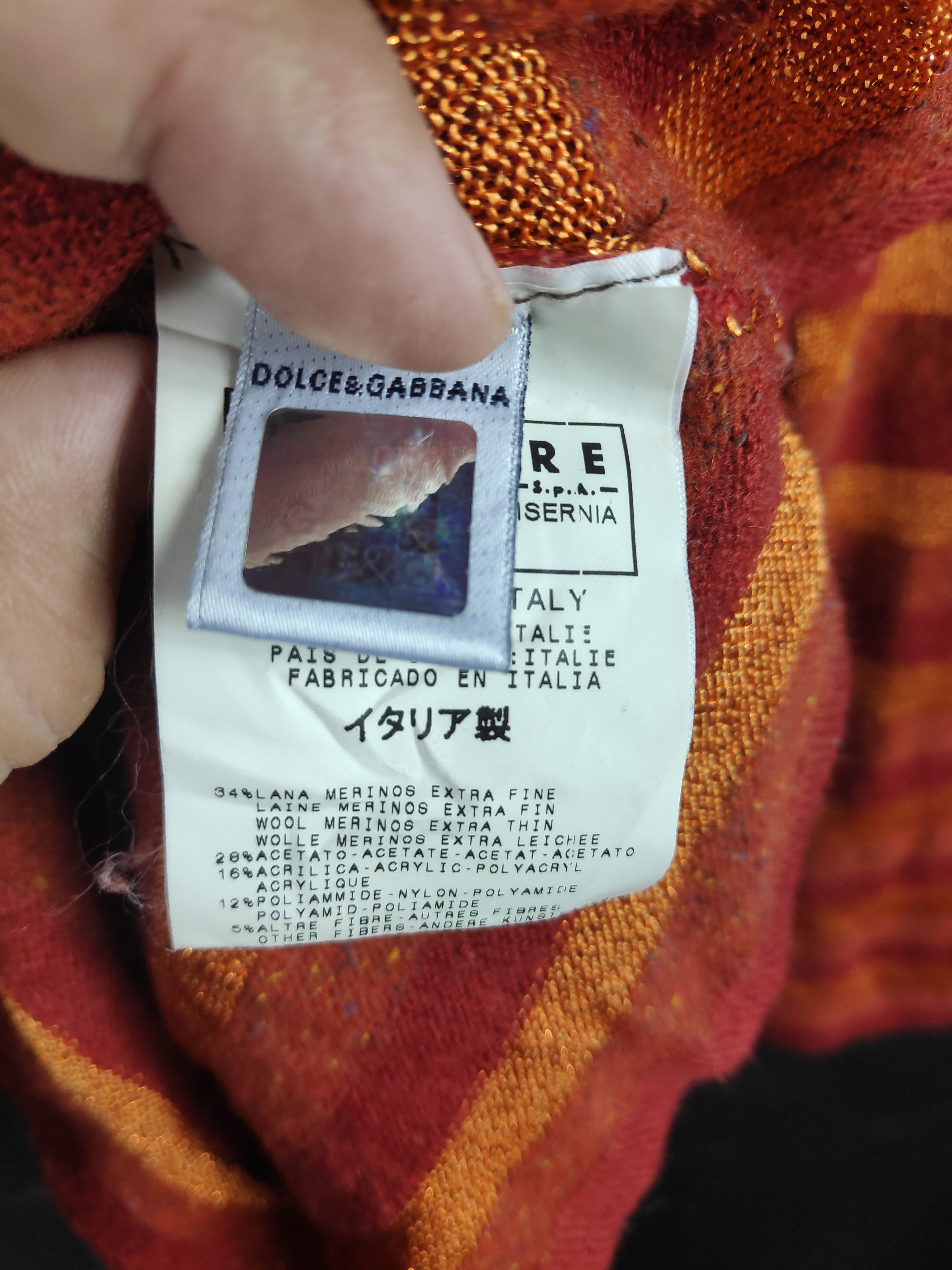 Dolce & Gabbana × Vintage Vintage Dolce And Gabbana Italy Made Wool Women Top Size US XS / EU 42 / 0 - 6 Thumbnail