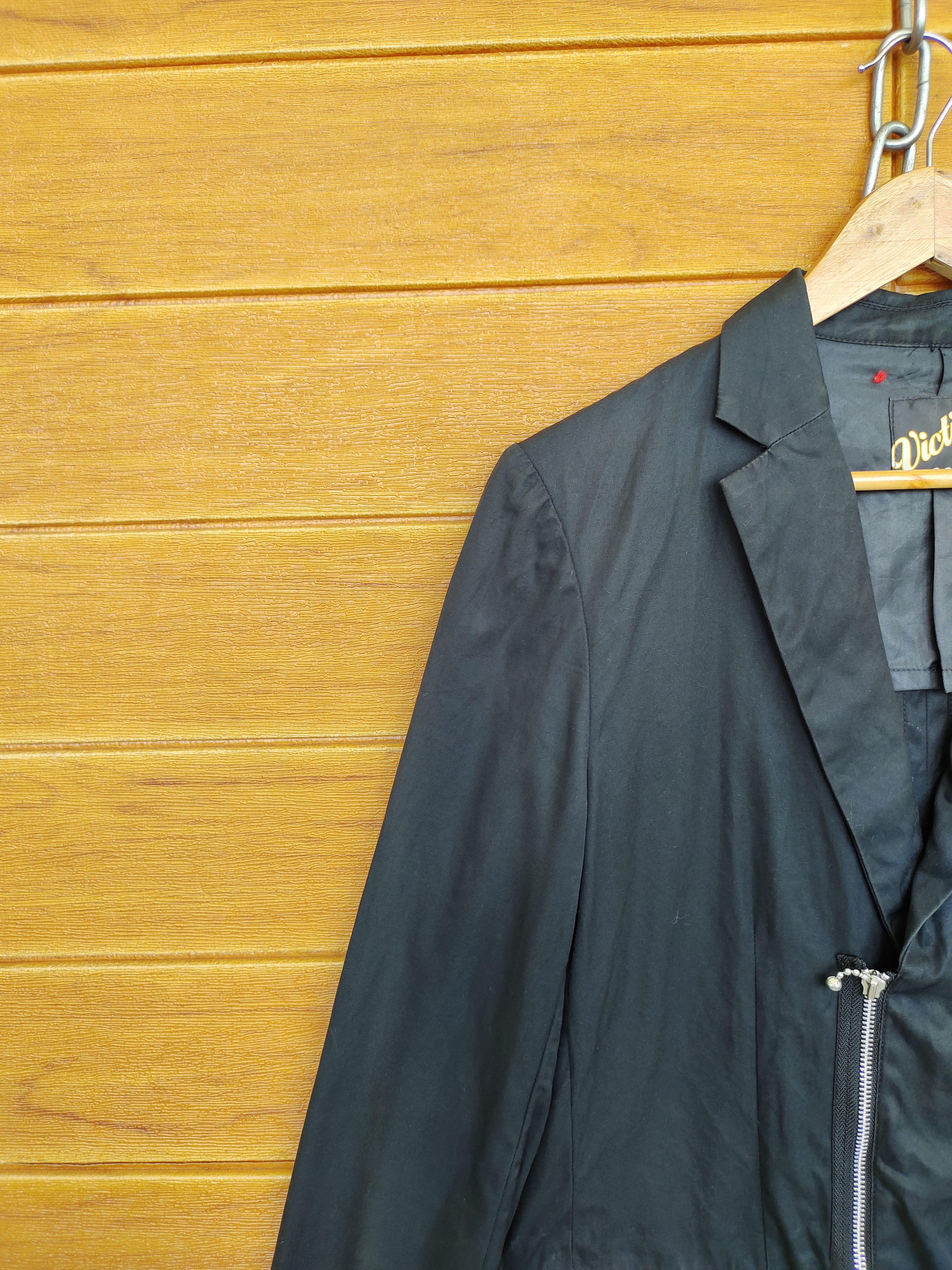 If Six Was Nine VICTIM Made In Japan Punk Zipper Light Jacket Size US M / EU 48-50 / 2 - 3 Thumbnail