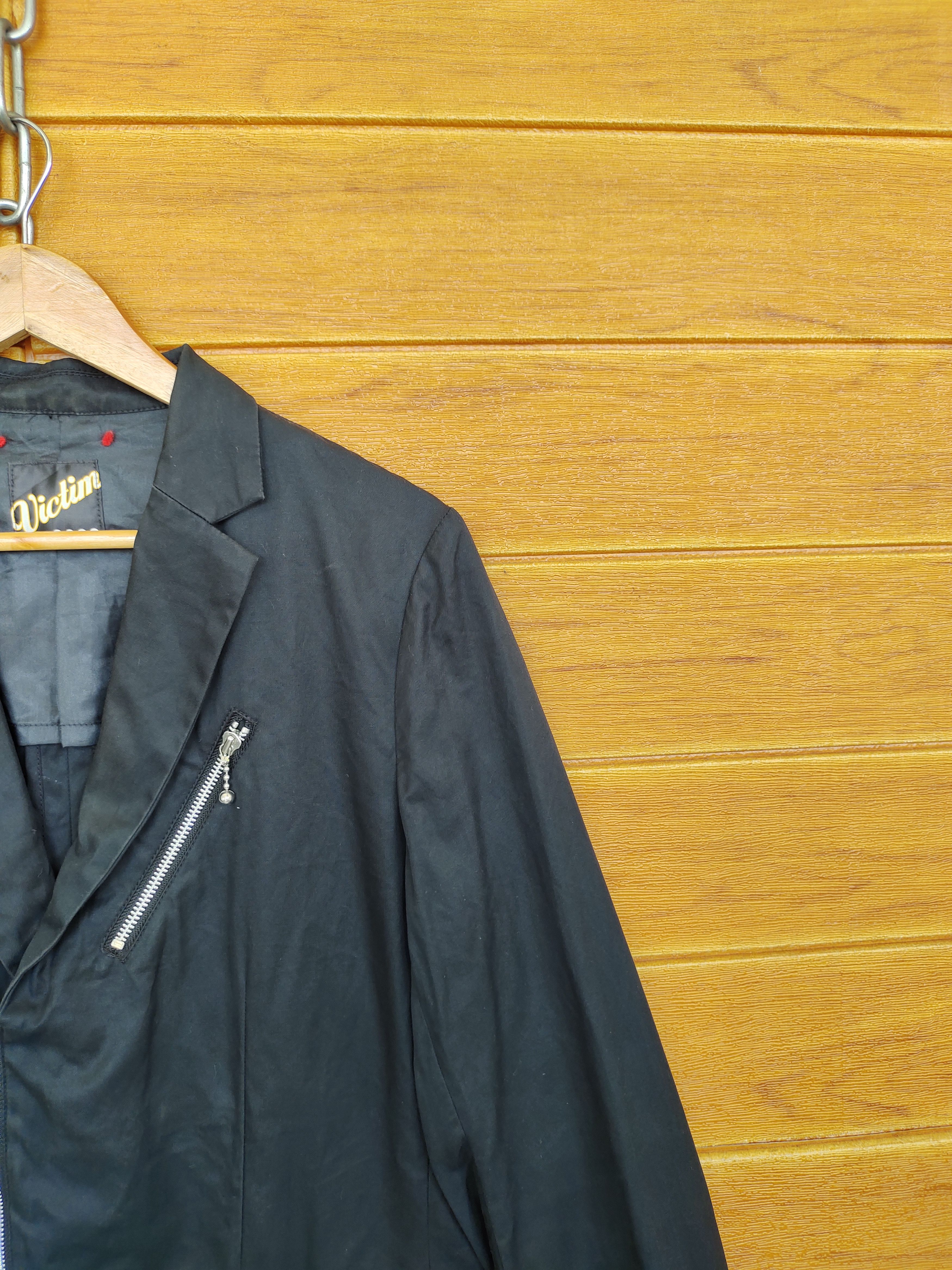 If Six Was Nine VICTIM Made In Japan Punk Zipper Light Jacket Size US M / EU 48-50 / 2 - 4 Thumbnail