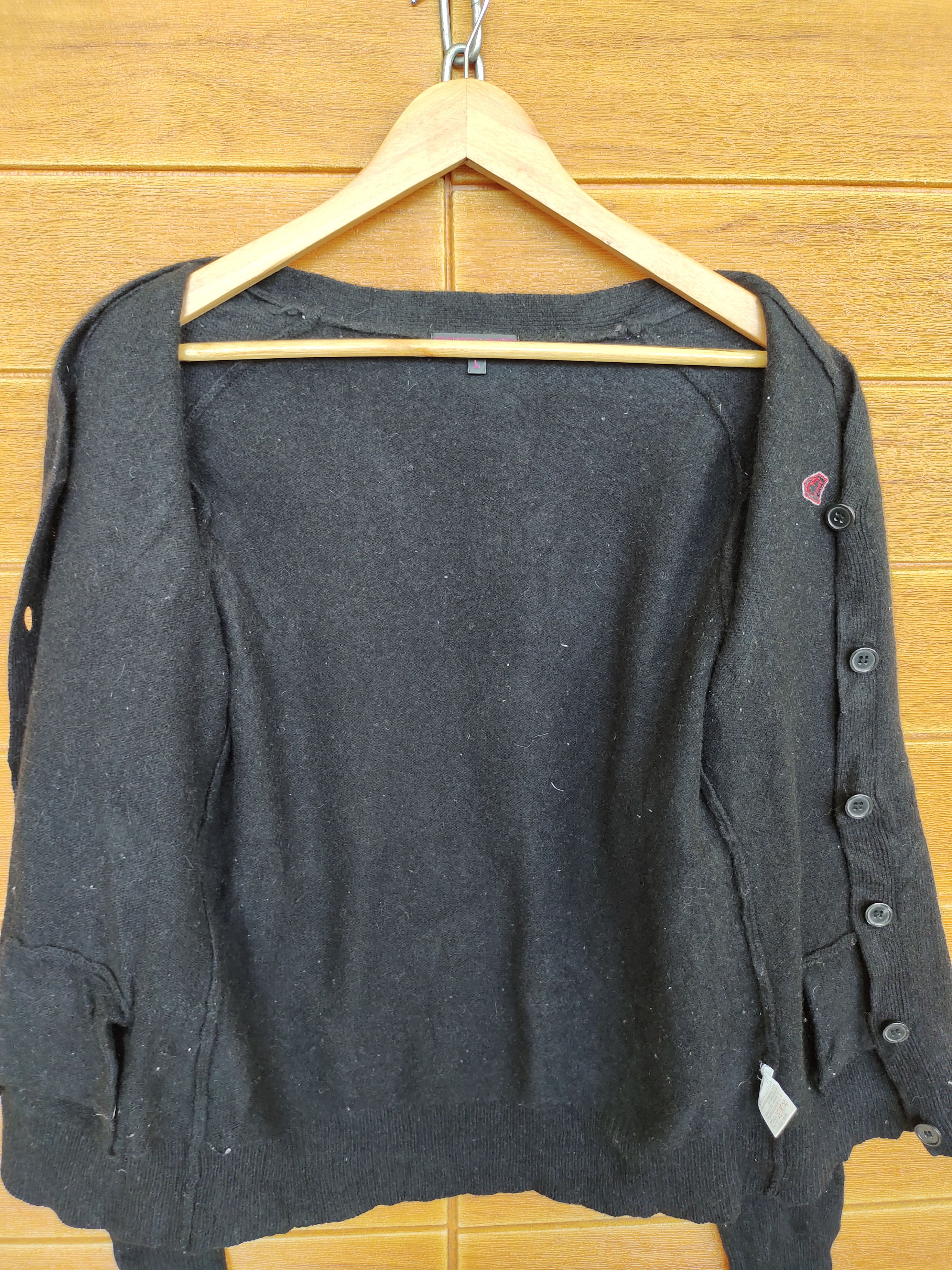 Japanese Brand Vintage SUPERLOVERS Japan Women Button Sweater Size ONE SIZE - 10 Thumbnail