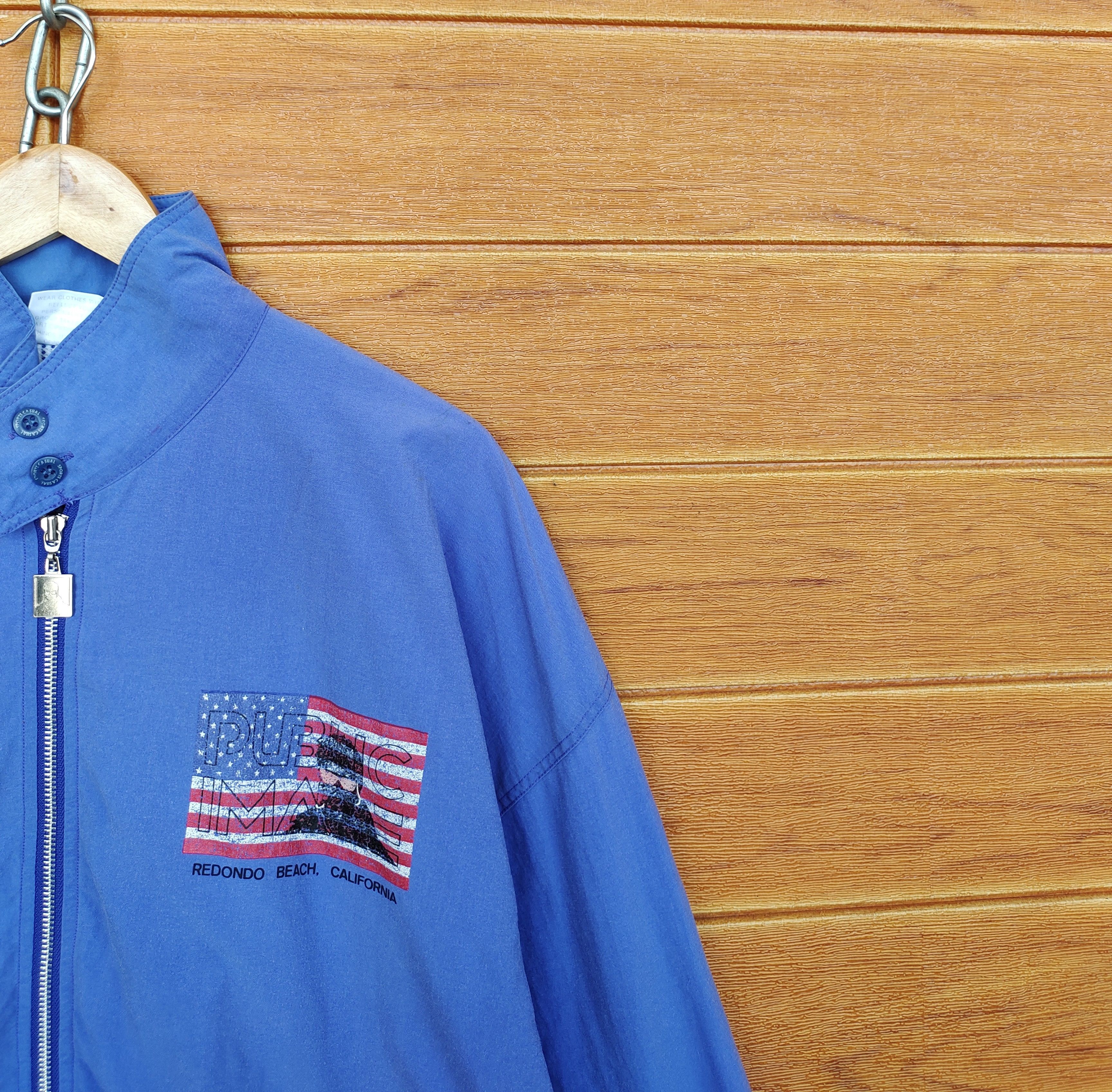 Vintage Vintage 90s Public Image Light Jacket / Redondo Beach Size US L / EU 52-54 / 3 - 6 Thumbnail