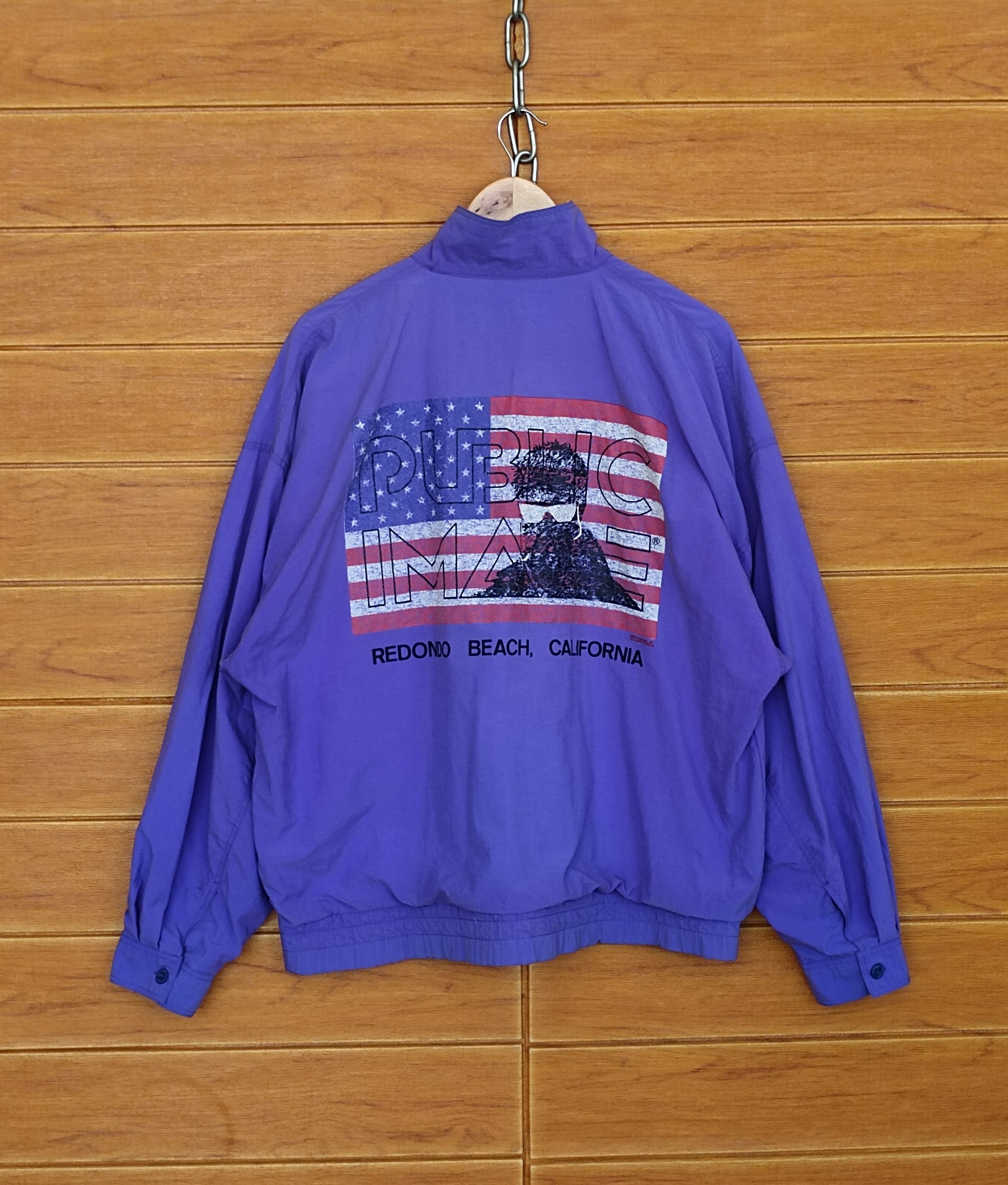 Vintage Vintage 90s Public Image Light Jacket / Redondo Beach Size US L / EU 52-54 / 3 - 1 Thumbnail