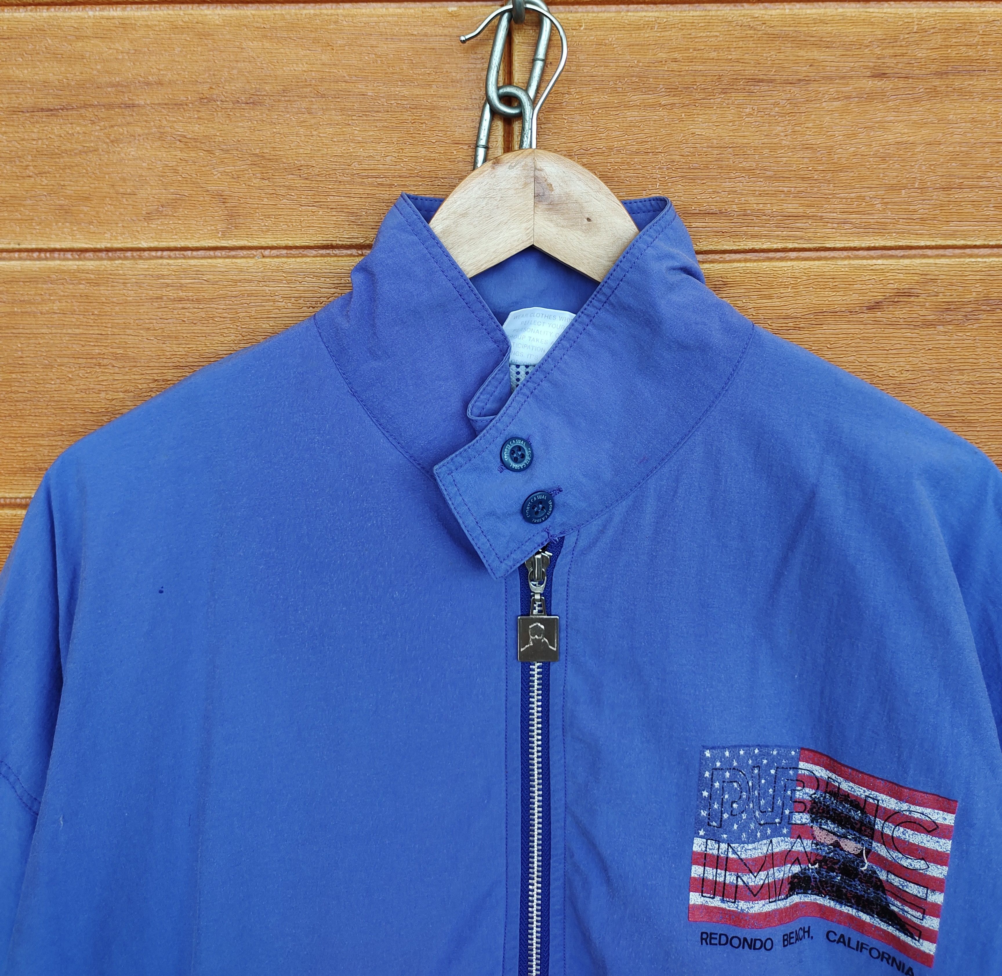 Vintage Vintage 90s Public Image Light Jacket / Redondo Beach Size US L / EU 52-54 / 3 - 4 Thumbnail