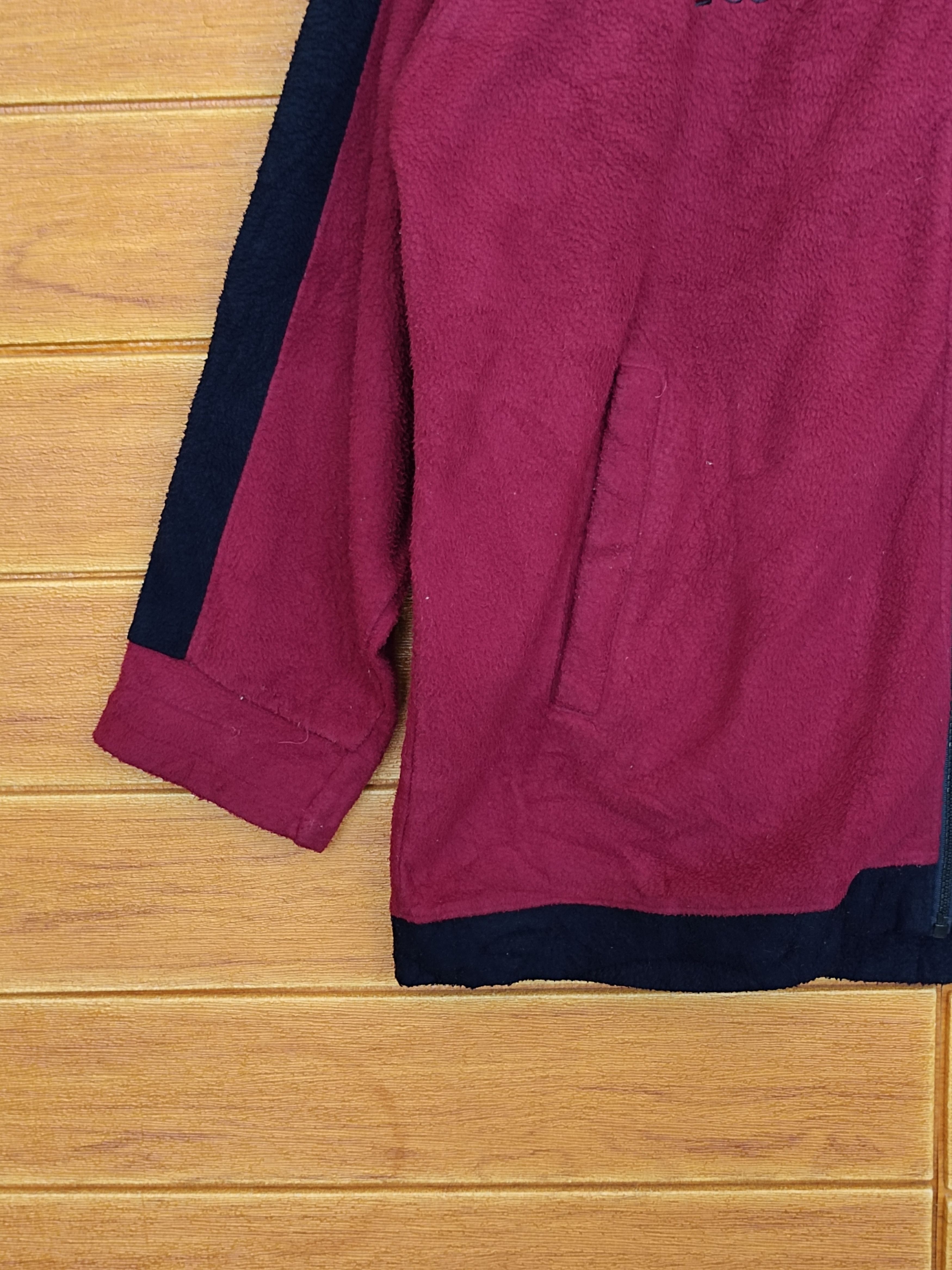 Kappa Vintage 90s KAPPA Embroidered Logo Fleece Sweater -red Size US L / EU 52-54 / 3 - 6 Thumbnail