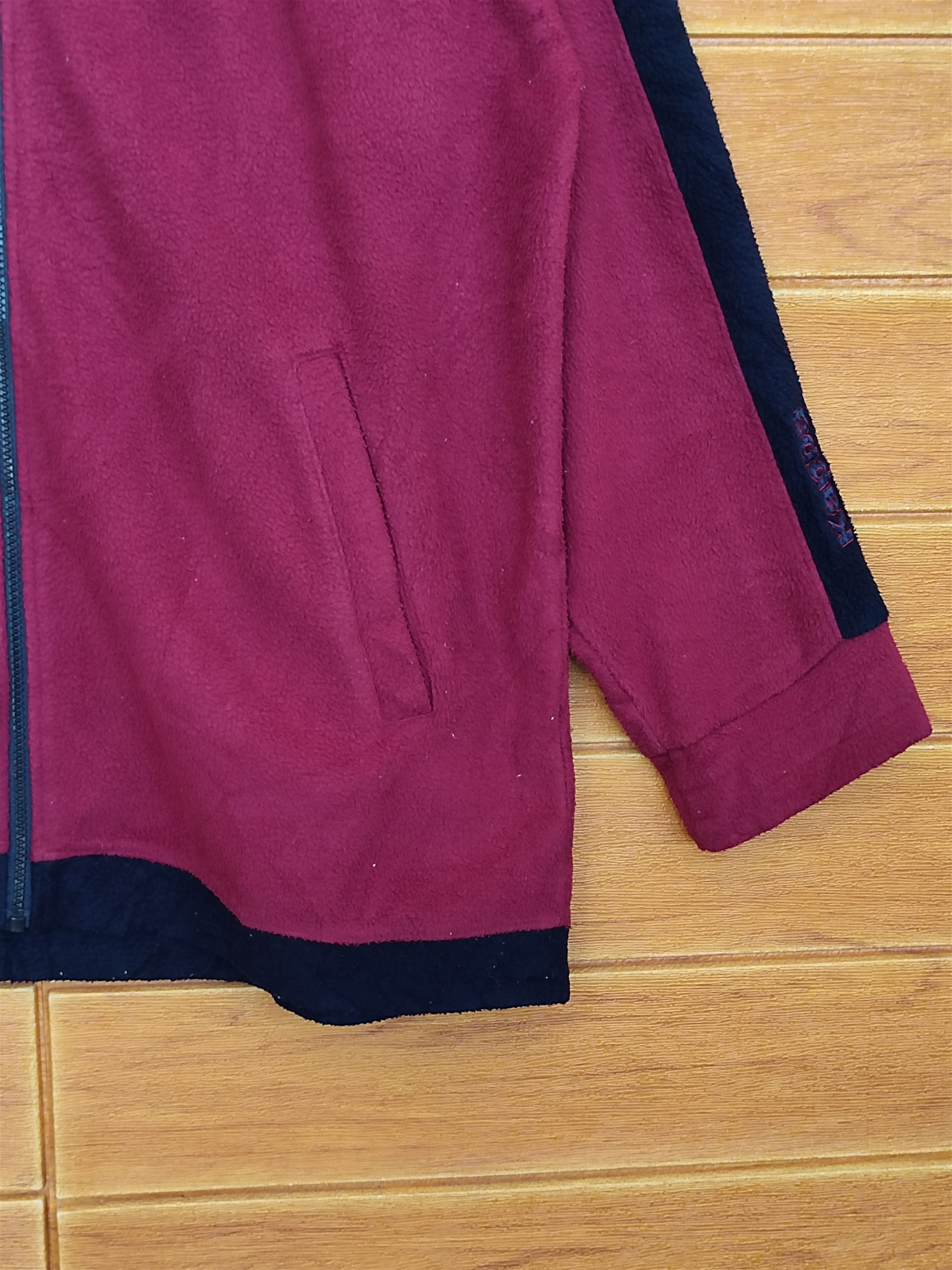 Kappa Vintage 90s KAPPA Embroidered Logo Fleece Sweater -red Size US L / EU 52-54 / 3 - 7 Thumbnail