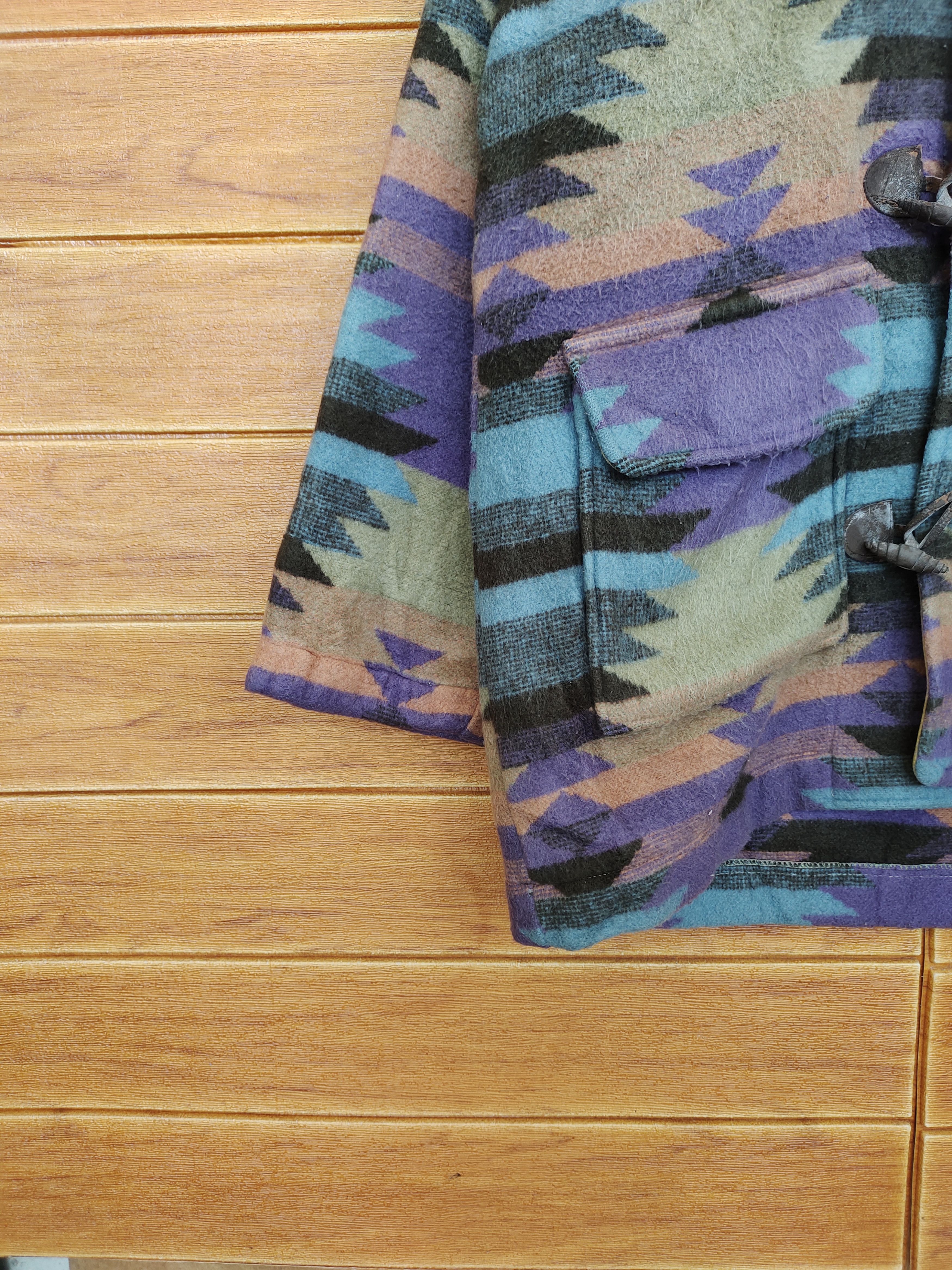 Vintage Vintage HENKE Aztec Tribal Navajo Wool Jacket Size US L / EU 52-54 / 3 - 6 Thumbnail