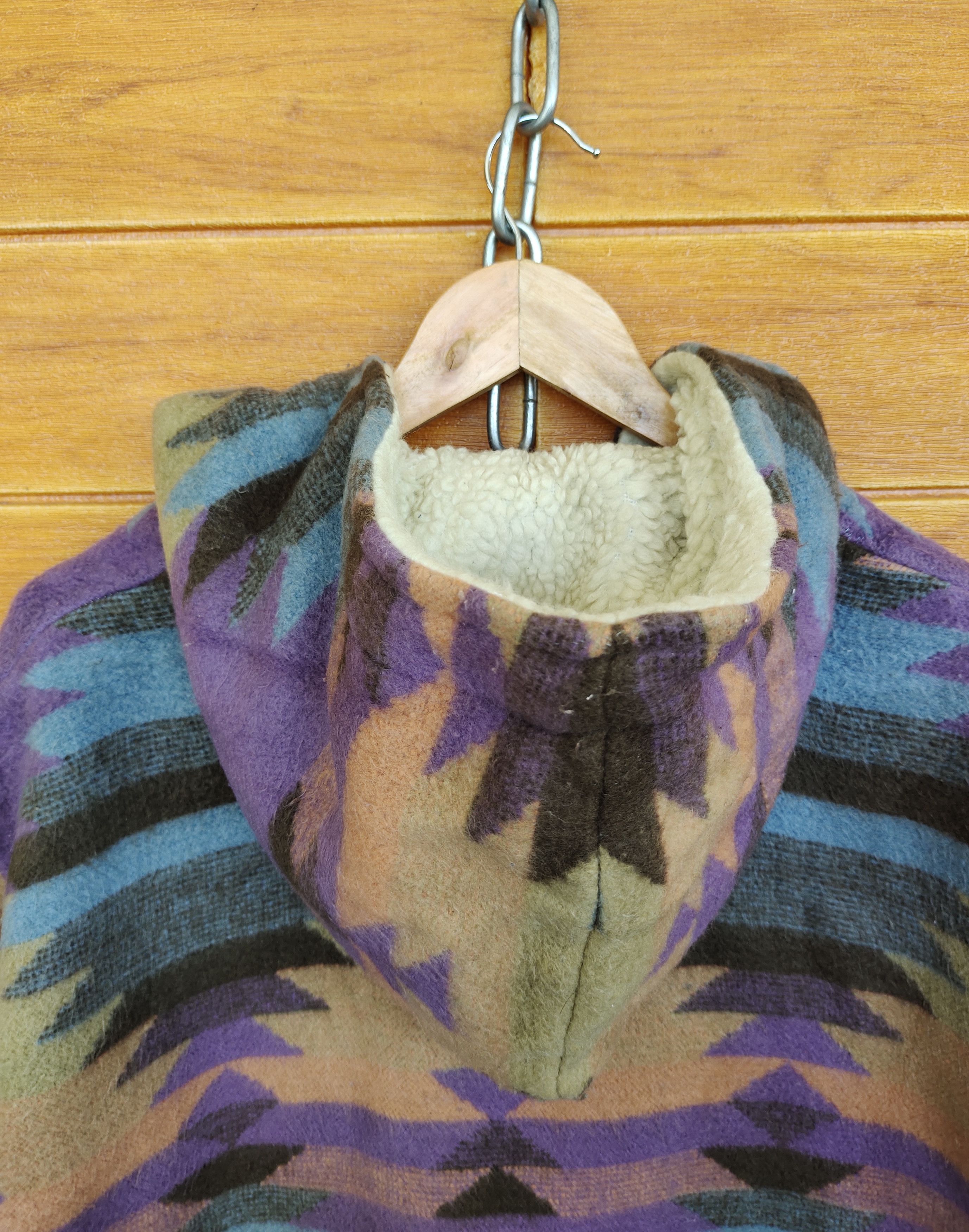 Vintage Vintage HENKE Aztec Tribal Navajo Wool Jacket Size US L / EU 52-54 / 3 - 9 Thumbnail
