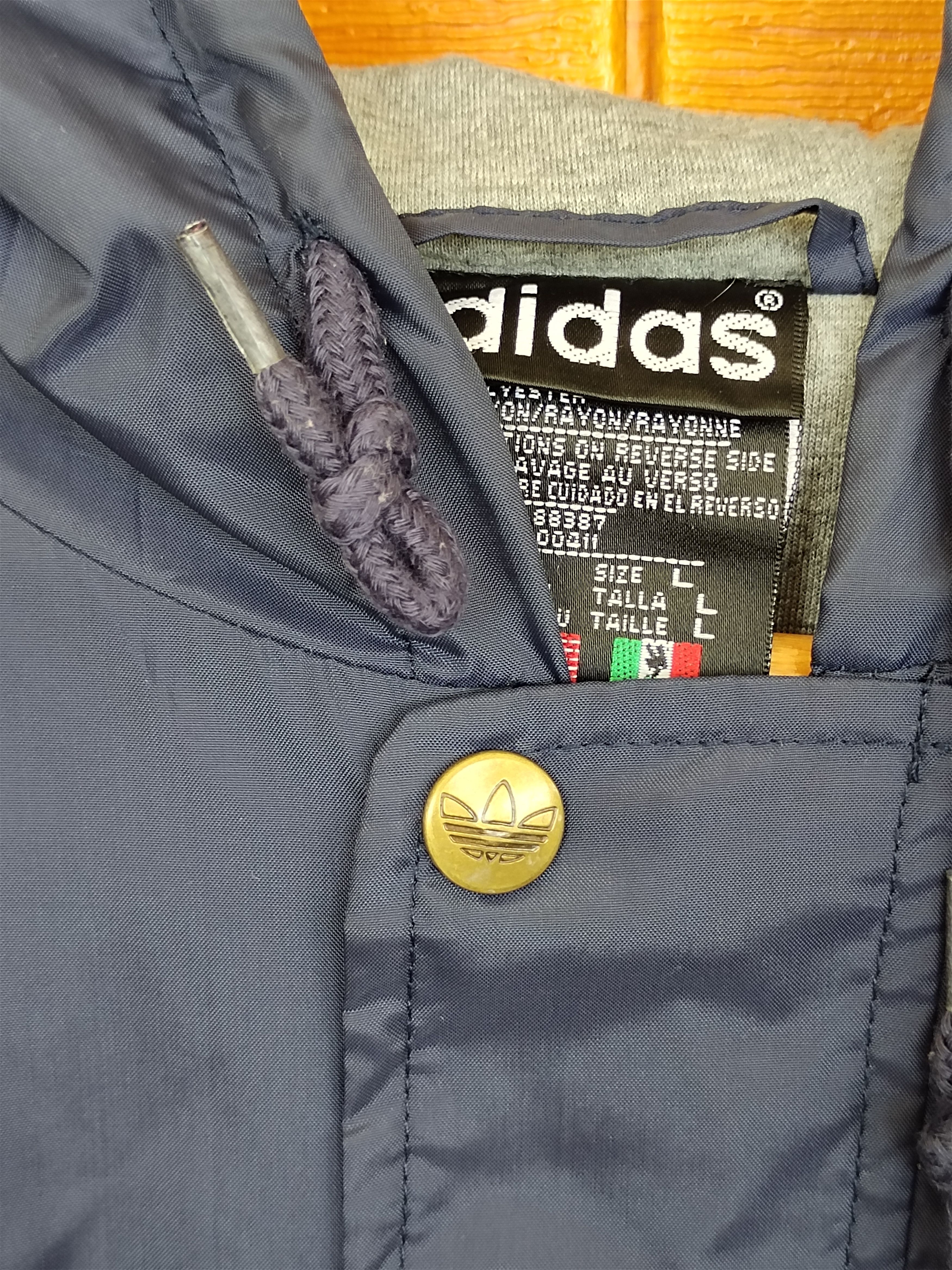Vintage Vintage 90s ADIDAS Light Jacket Size US L / EU 52-54 / 3 - 11 Thumbnail