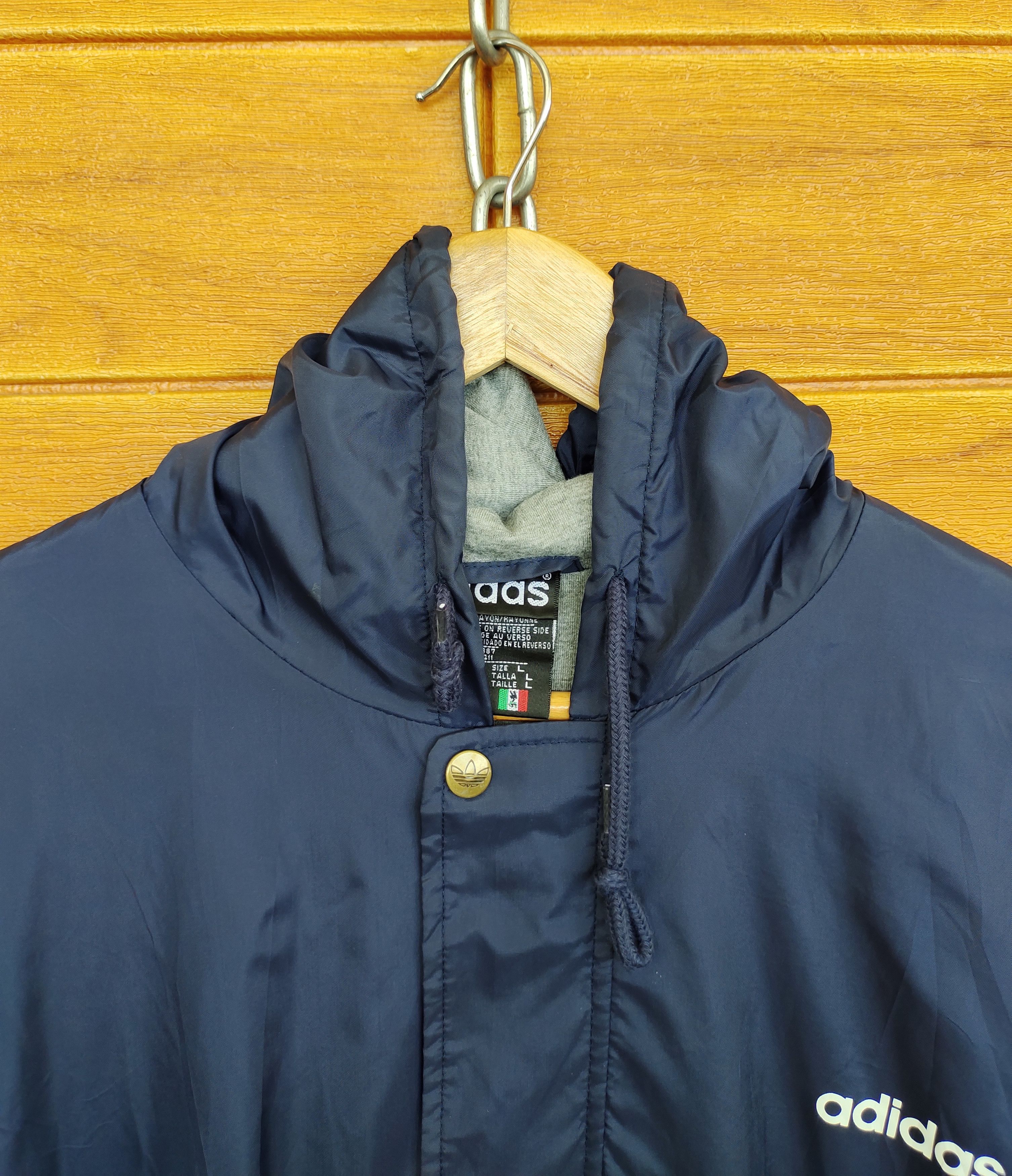 Vintage Vintage 90s ADIDAS Light Jacket Size US L / EU 52-54 / 3 - 2 Thumbnail